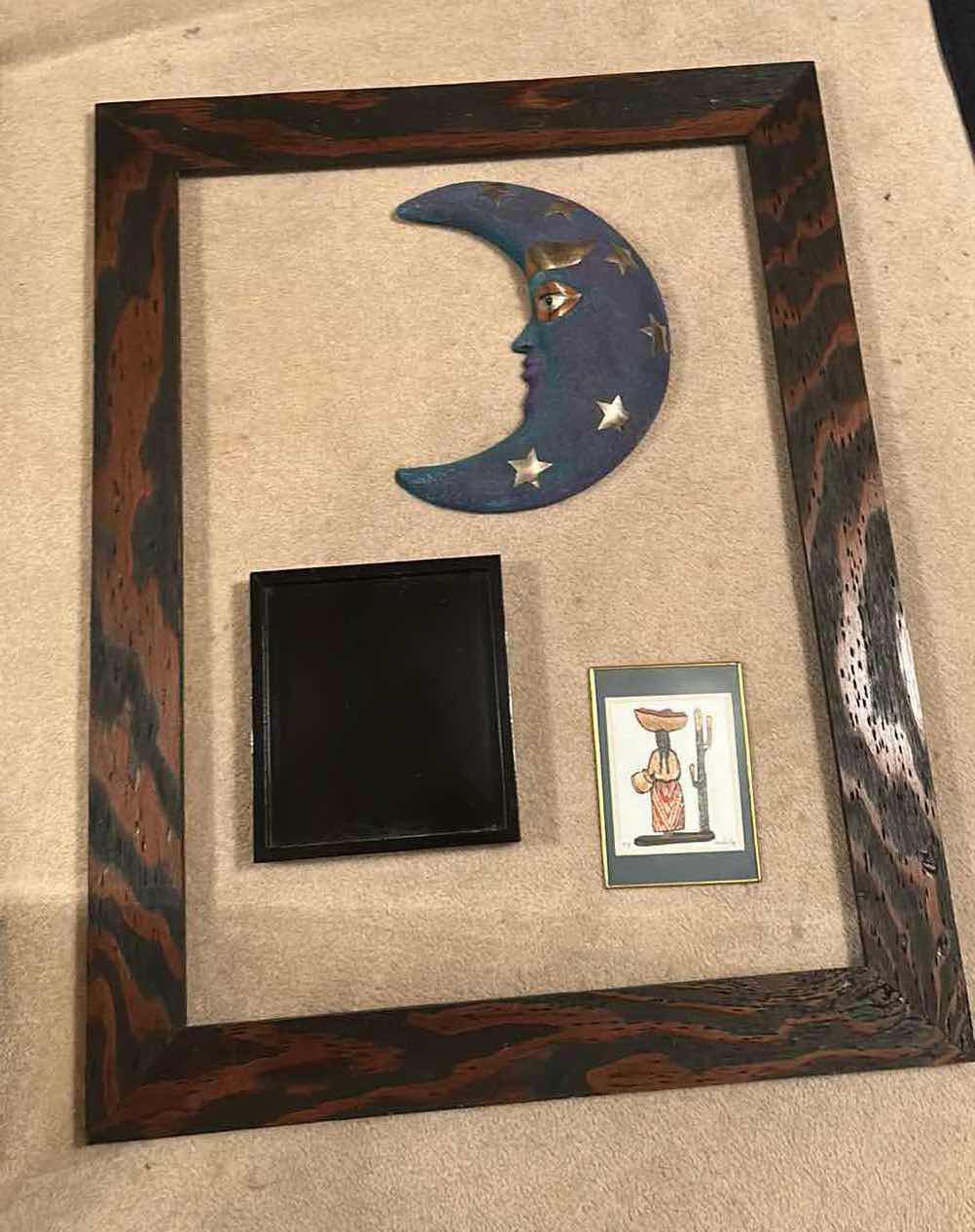Photo 1 of 4 PC HOME DECOR - FRAME HAS BACKING AND GLASS MEASURES 27” x 34.5”