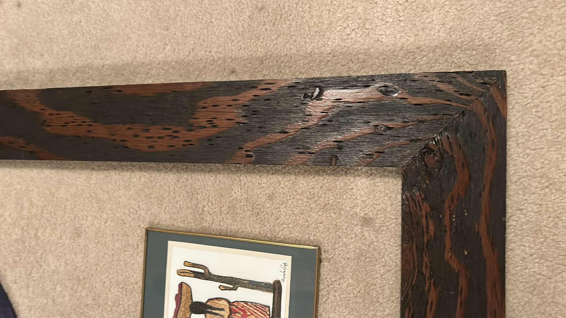 Photo 1 of 4 PC HOME DECOR - FRAME HAS BACKING AND GLASS MEASURES 27” x 34.5”