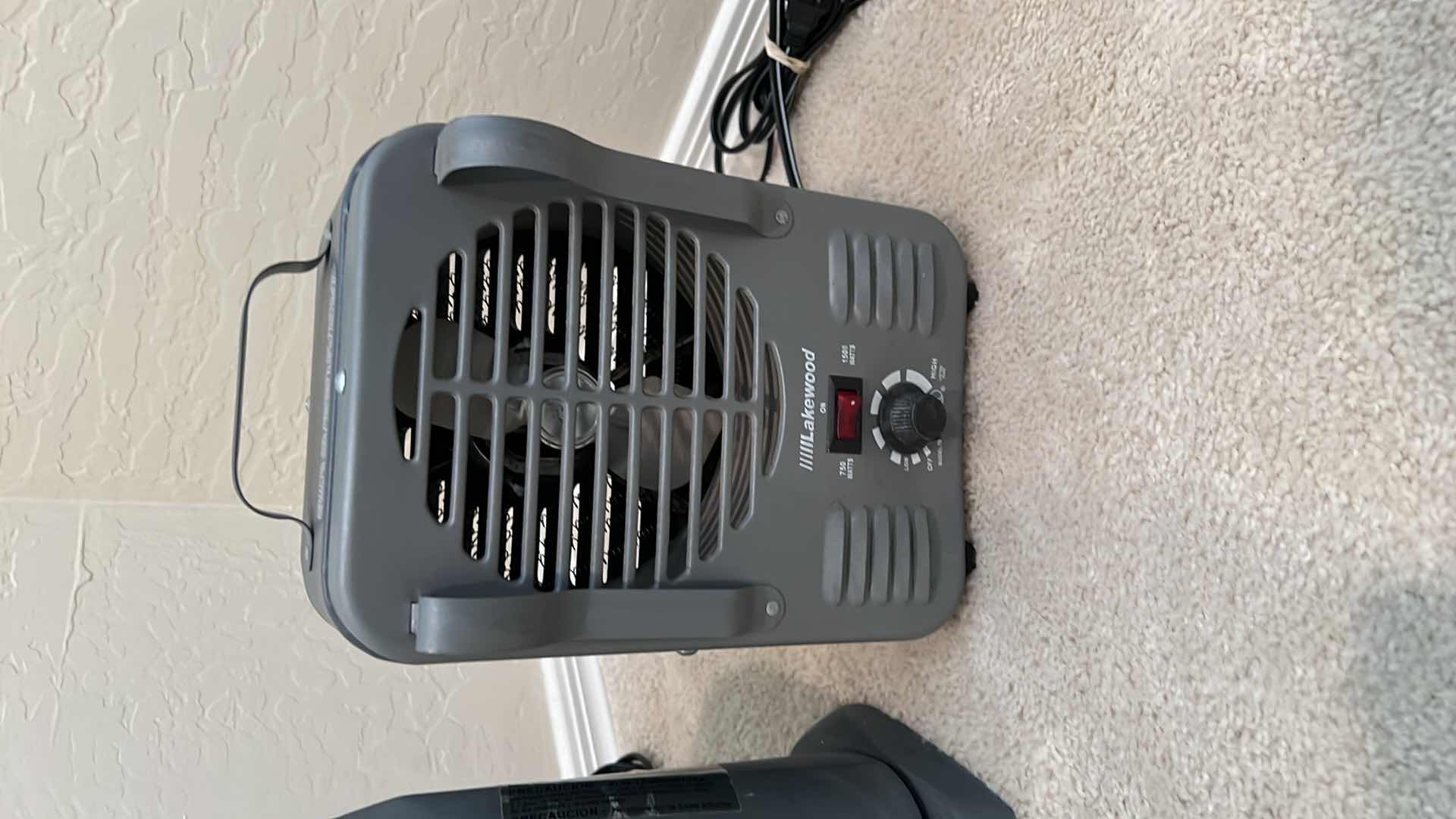 Photo 4 of 2-SMALL PORTABLE HEATERS