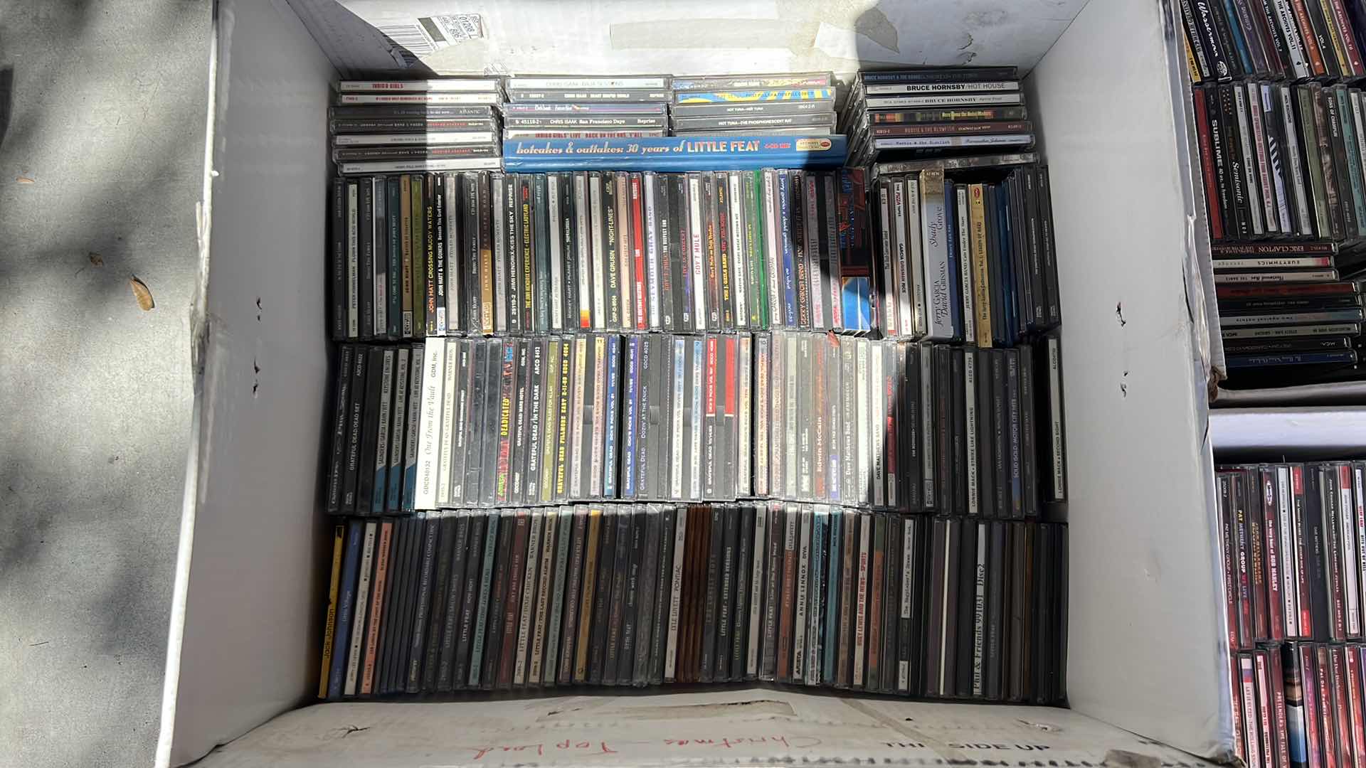 Photo 1 of 3-BOXES OF VARIOUS ARTISTS/TITLES CD’S (BOXES NOT INCLUDED)