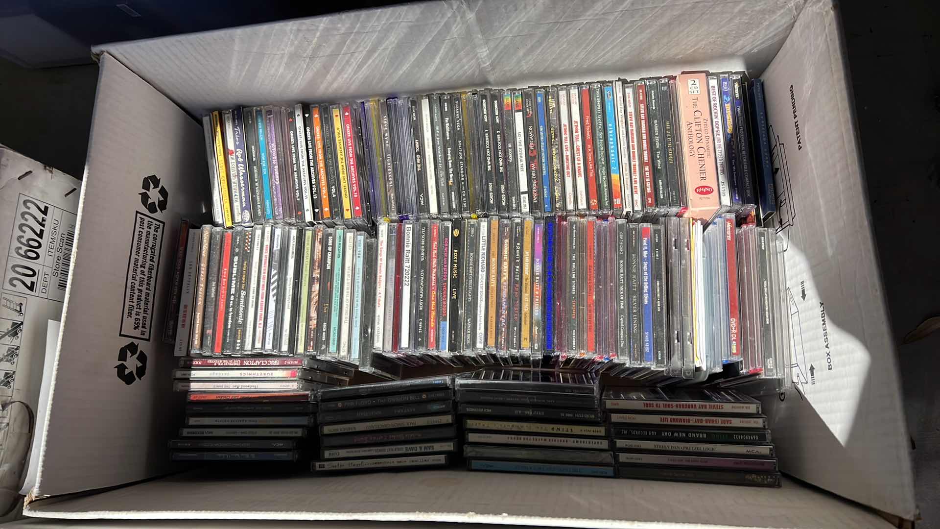 Photo 1 of 3-BOXES OF VARIOUS ARTISTS/TITLES CD’S (BOXES NOT INCLUDED)