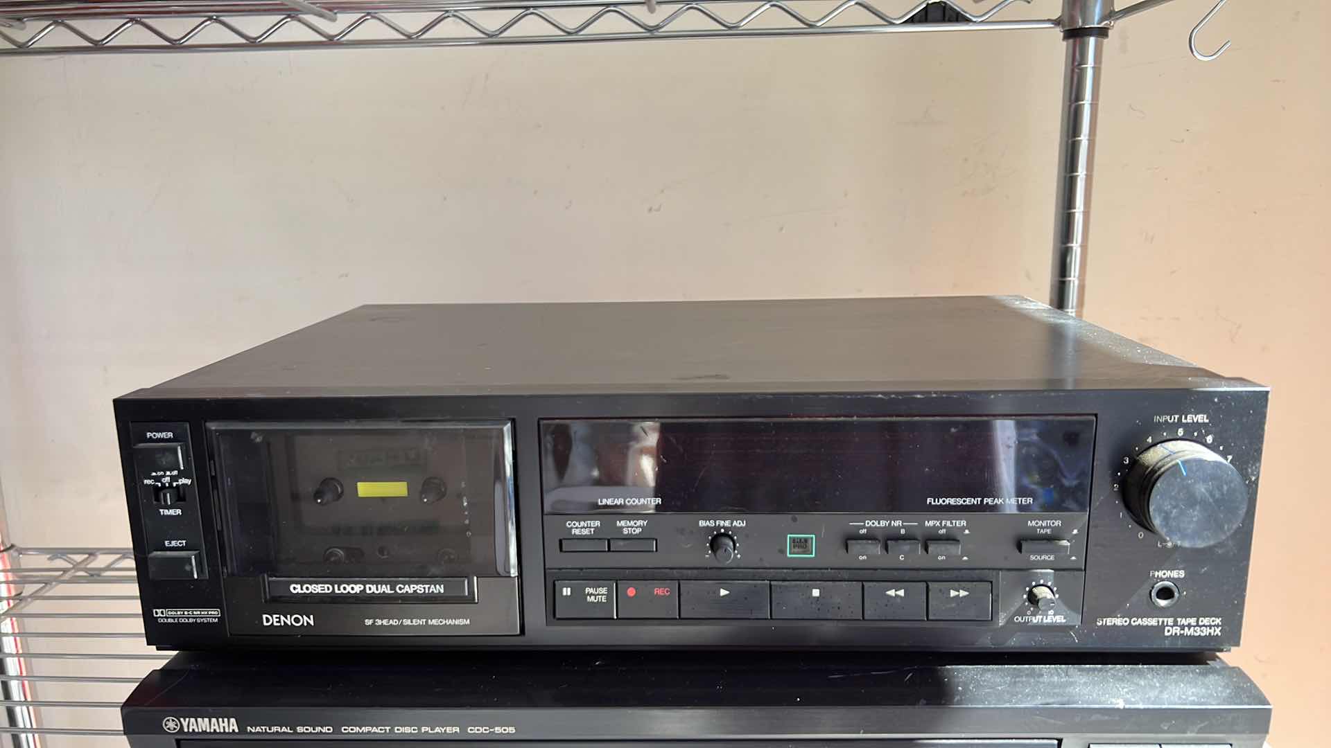 Photo 1 of DENON STEREO CASSETTE TAPE DECK