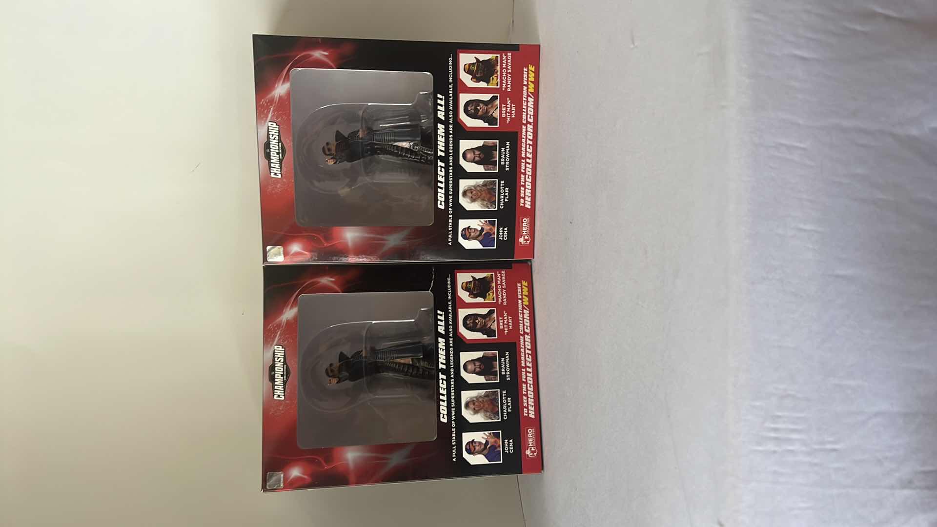 Photo 1 of 2-BRAND NEW HERO COLLECTION WWE “MIZ” COLLECTOR’S MAGAZINE FIGURINE