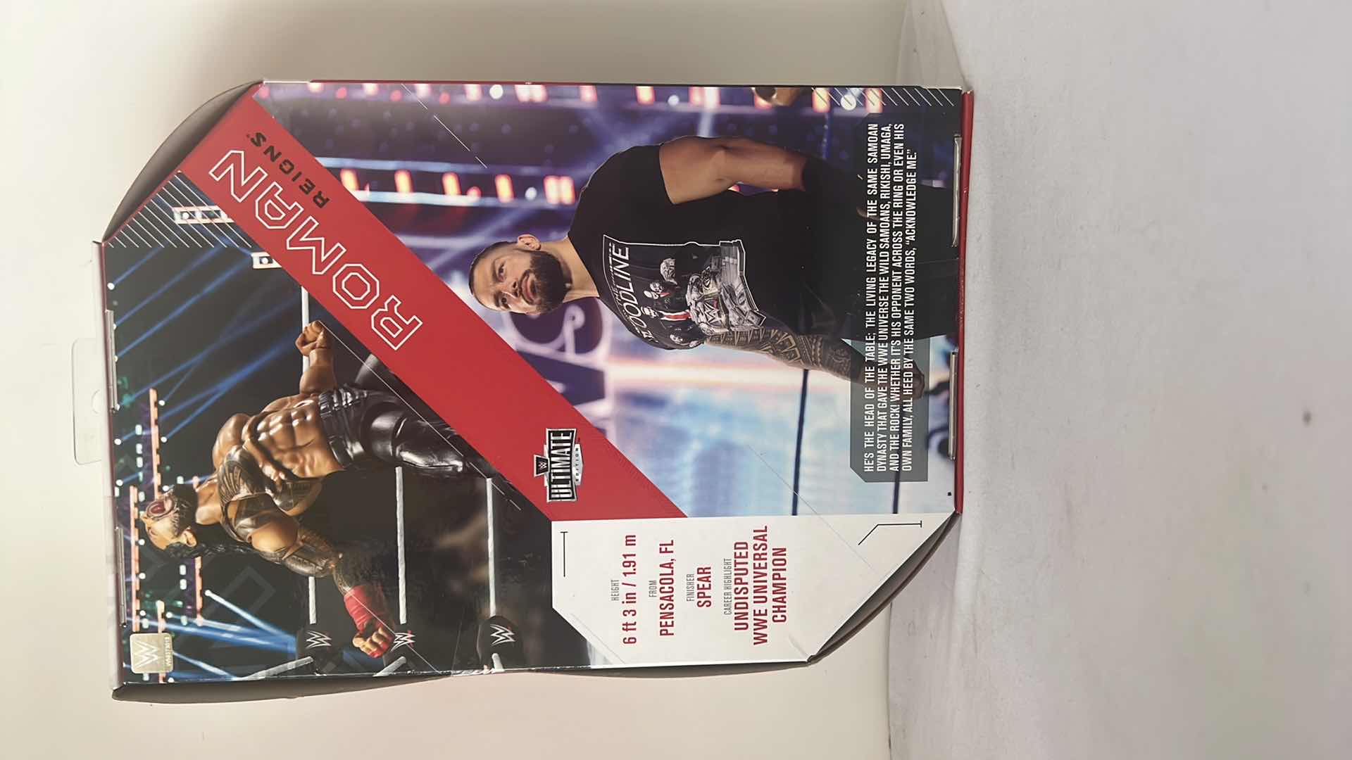 Photo 1 of BRAND NEW MATTEL WWE ULTIMATE EDITION “ROMAN REIGNS” ACTION FIGURE