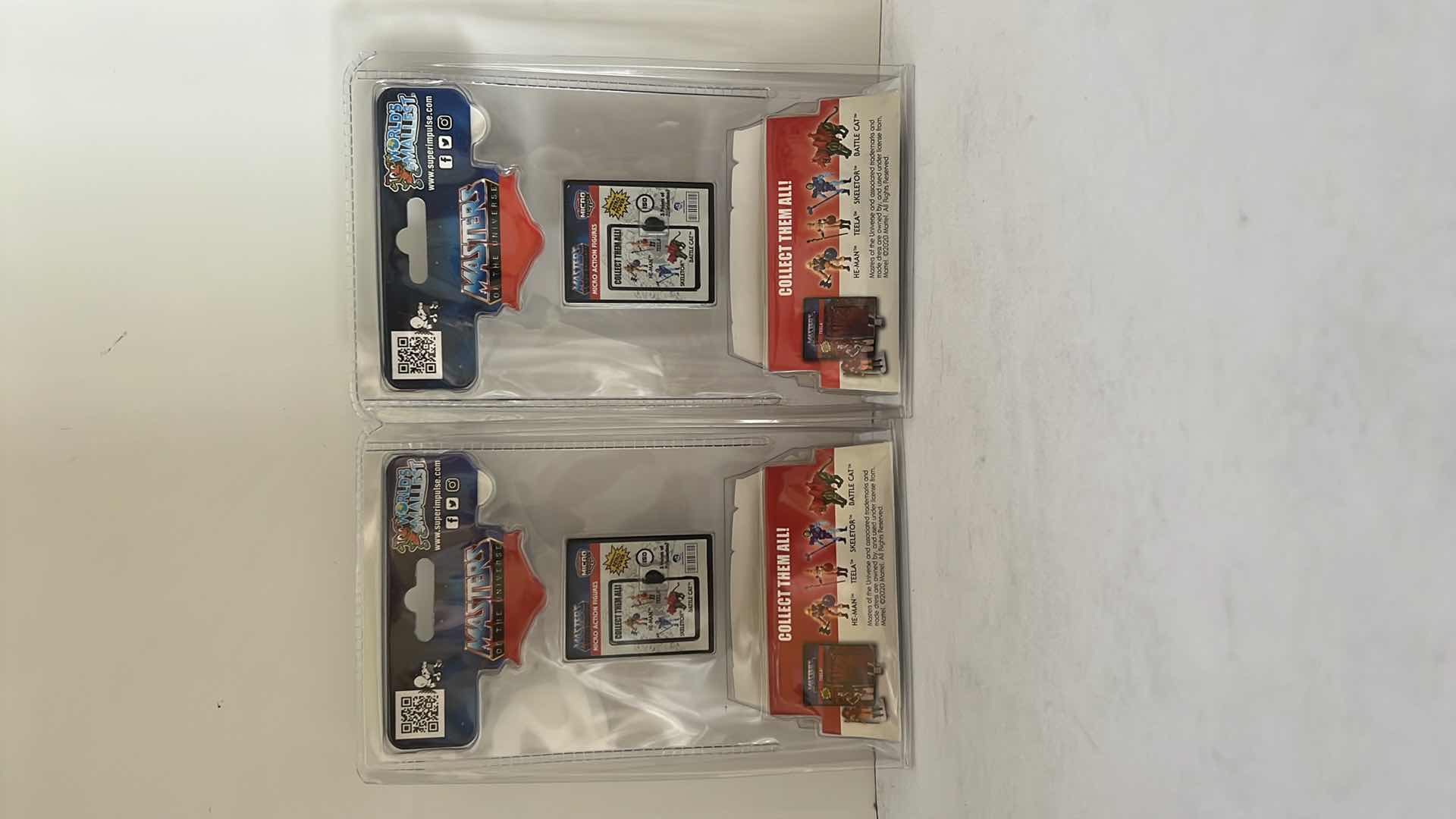 Photo 1 of 2-BRAND NEW MASTERS OF THE UNIVERSE “TEELA” MICRO ACTION FIGURES $25