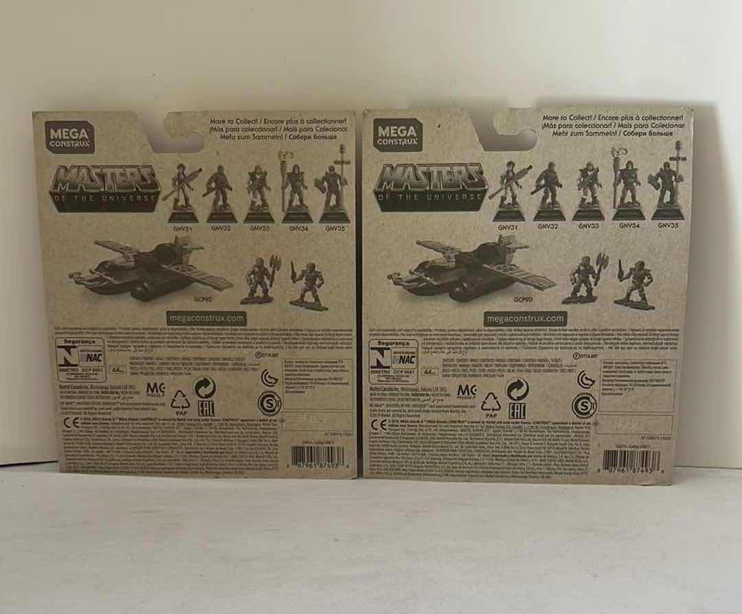 Photo 1 of 2-BRAND NEW MASTER OF THE UNIVERSE “HE-MAN VS BEAST MAN” ACTION FIGURES
