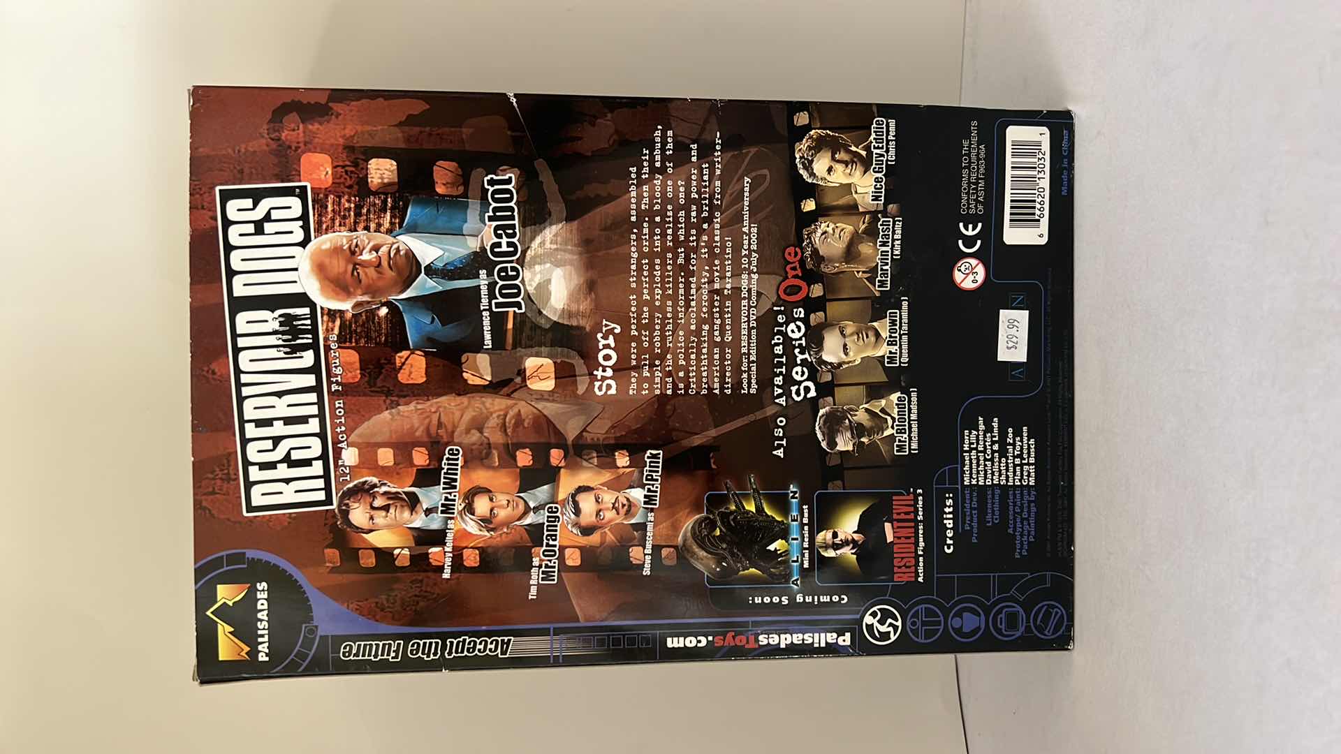 Photo 1 of BRAND NEW RESERVOIR DOGS “JOE CABOT”  12” ACTION FIGURE $45