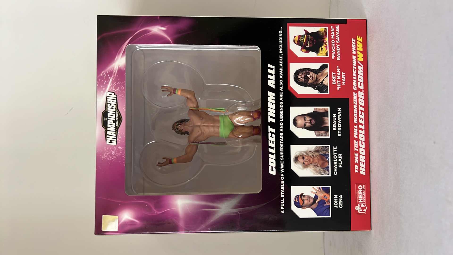 Photo 1 of BRAND NEW CHAMPIONSHIP COLLECTION WWE “ULTIMATE WARRIOR” COLLECTORS MAGAZINE W COLLECTIBLE STATUE