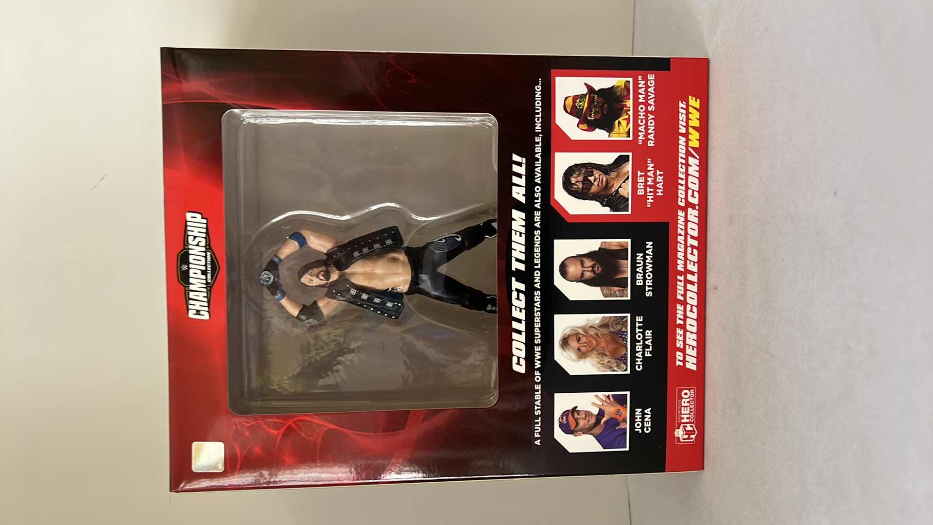 Photo 1 of BRAND NEW CHAMPIONSHIP COLLECTION WWE “AJ STYLES” COLLECTORS MAGAZINE W COLLECTIBLE STATUE