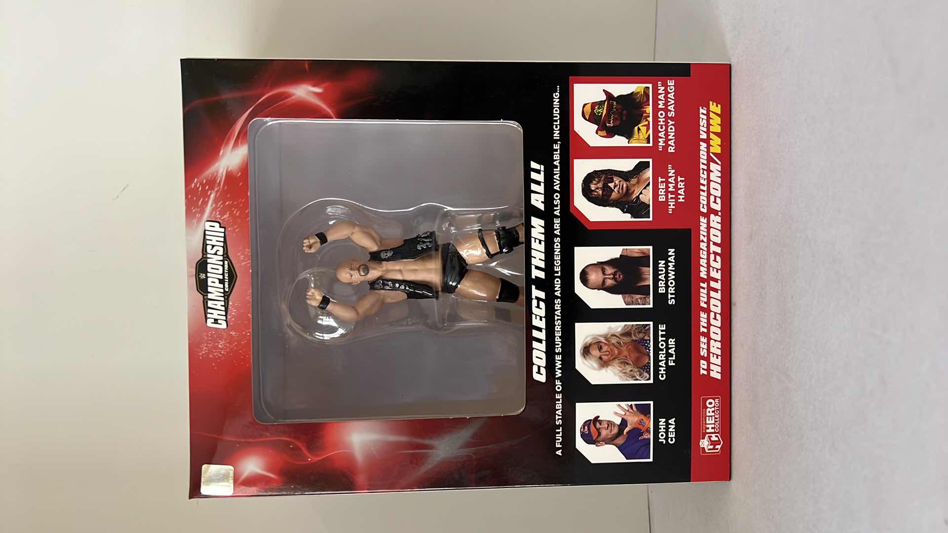 Photo 1 of BRAND NEW CHAMPIONSHIP COLLECTION WWE “AUSTIN 3:16” COLLECTORS MAGAZINE W COLLECTIBLE STATUE