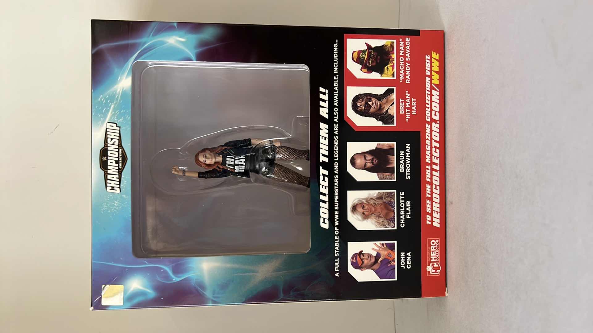 View 2 of BRAND NEW CHAMPIONSHIP COLLECTION WWE “BECKY LYNCH” COLLECTORS MAGAZINE W COLLECTIBLE STATUE