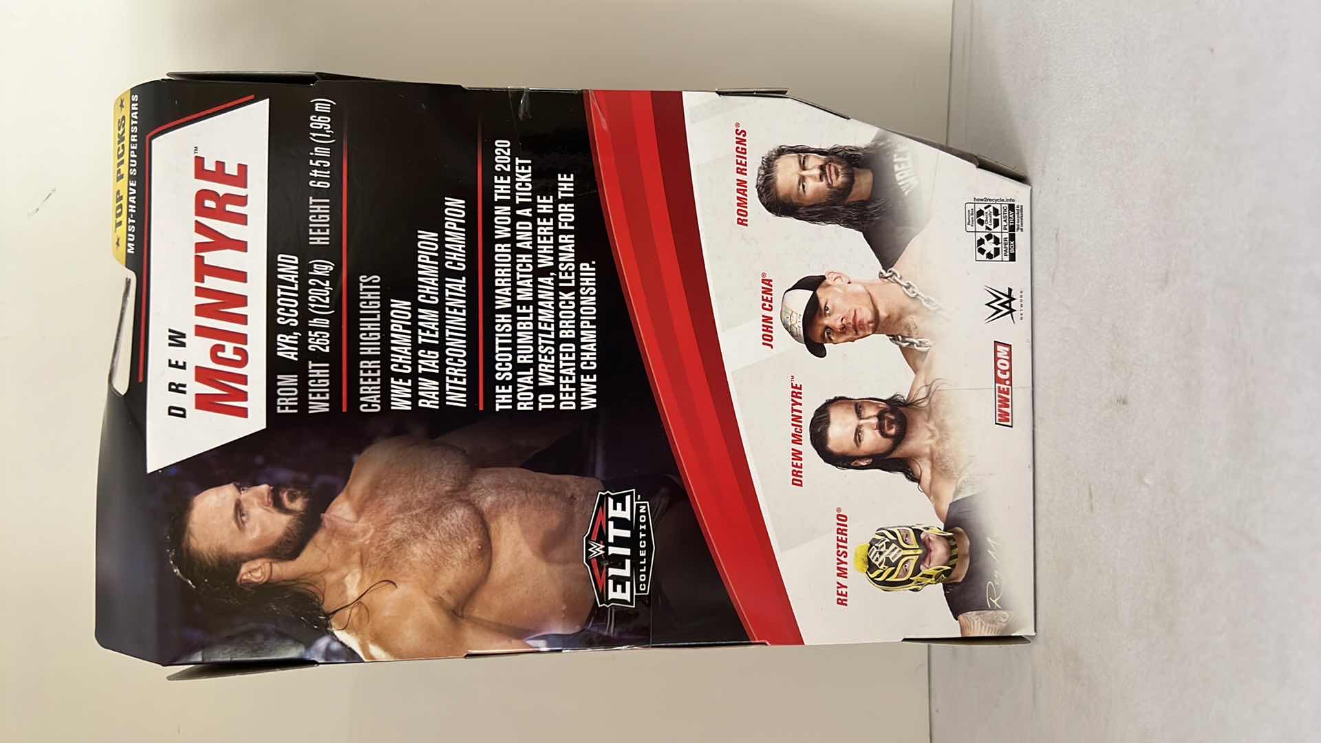 Photo 1 of BRAND NEW ELITE COLLECTION WWE “DREW MCINTYRE” ACTION FIGURE $25