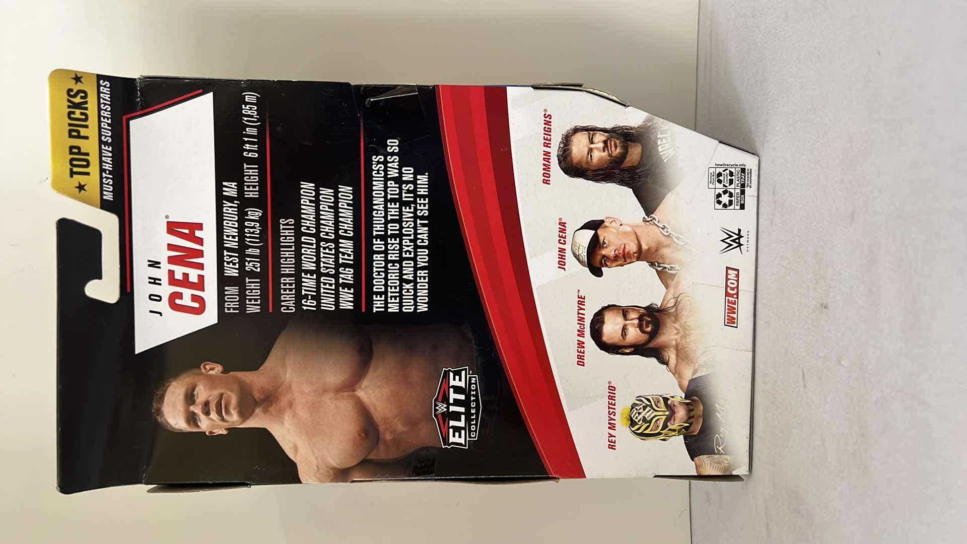 Photo 1 of BRAND NEW ELITE COLLECTION WWE “JOHN CENA” ACTION FIGURE $25