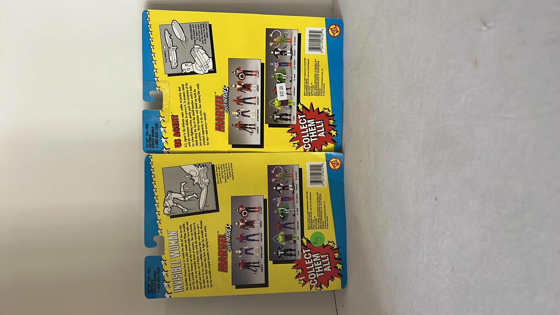 Photo 1 of 2-BRAND NEW MARVEL ACTION FIGURES $25