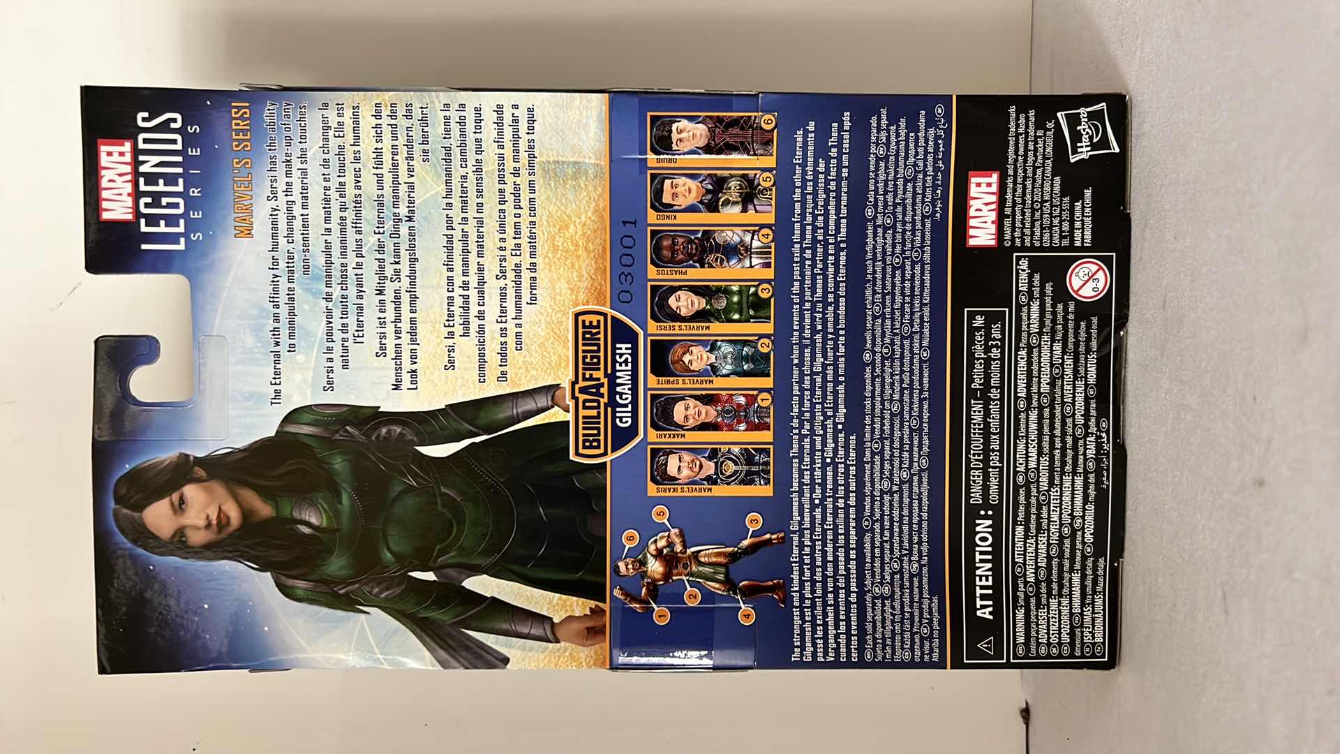Photo 1 of BRAND NEW HASBRO LEGENDS SERIES “ ETERNALS” BUILD A FIGURE ACTION FIGURE