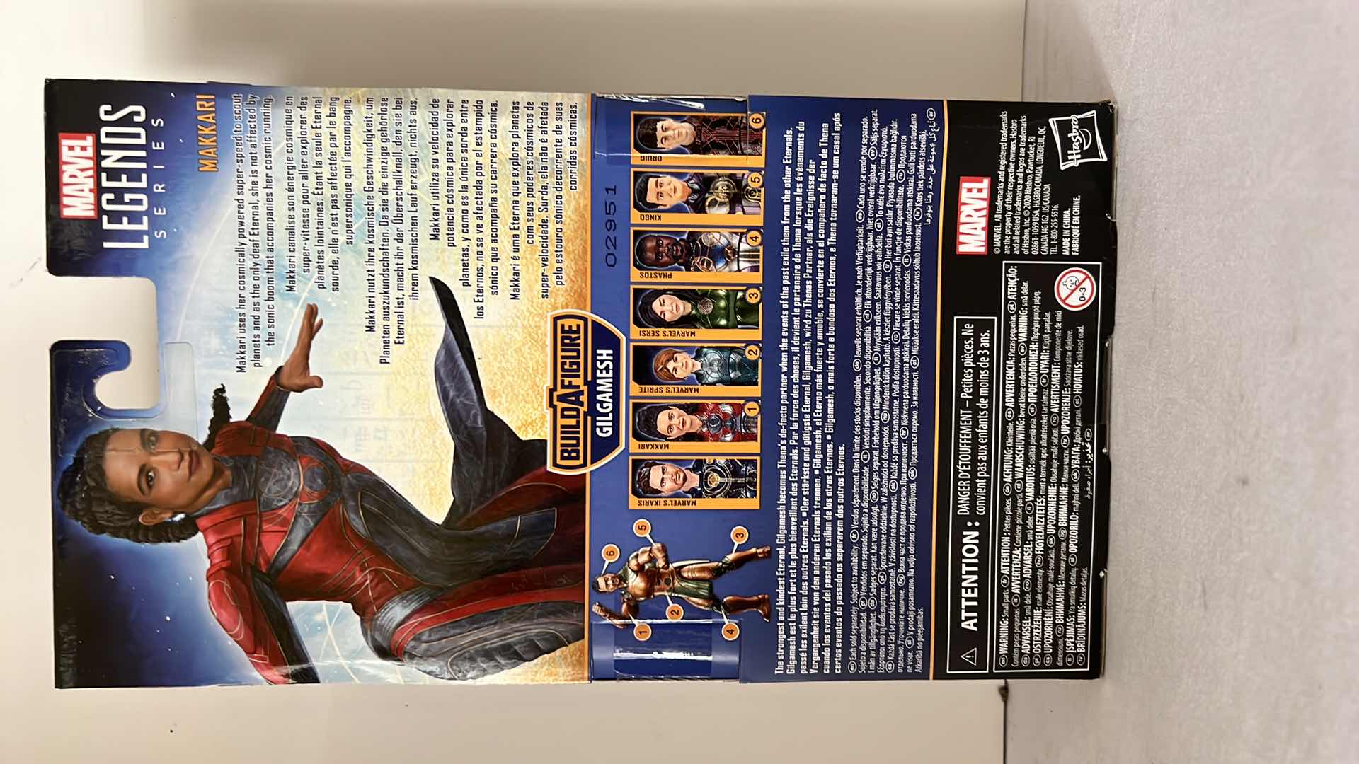 Photo 1 of BRAND NEW HASBRO LEGENDS SERIES “ MAKKARI” BUILD A FIGURE ACTION FIGURE