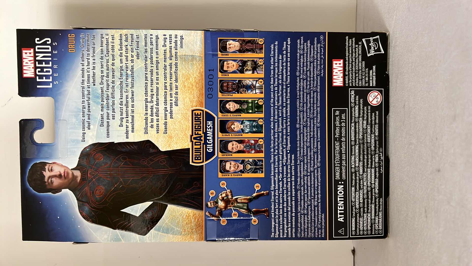 Photo 1 of BRAND NEW HASBRO LEGENDS SERIES “ DRUIG” BUILD A FIGURE ACTION FIGURE