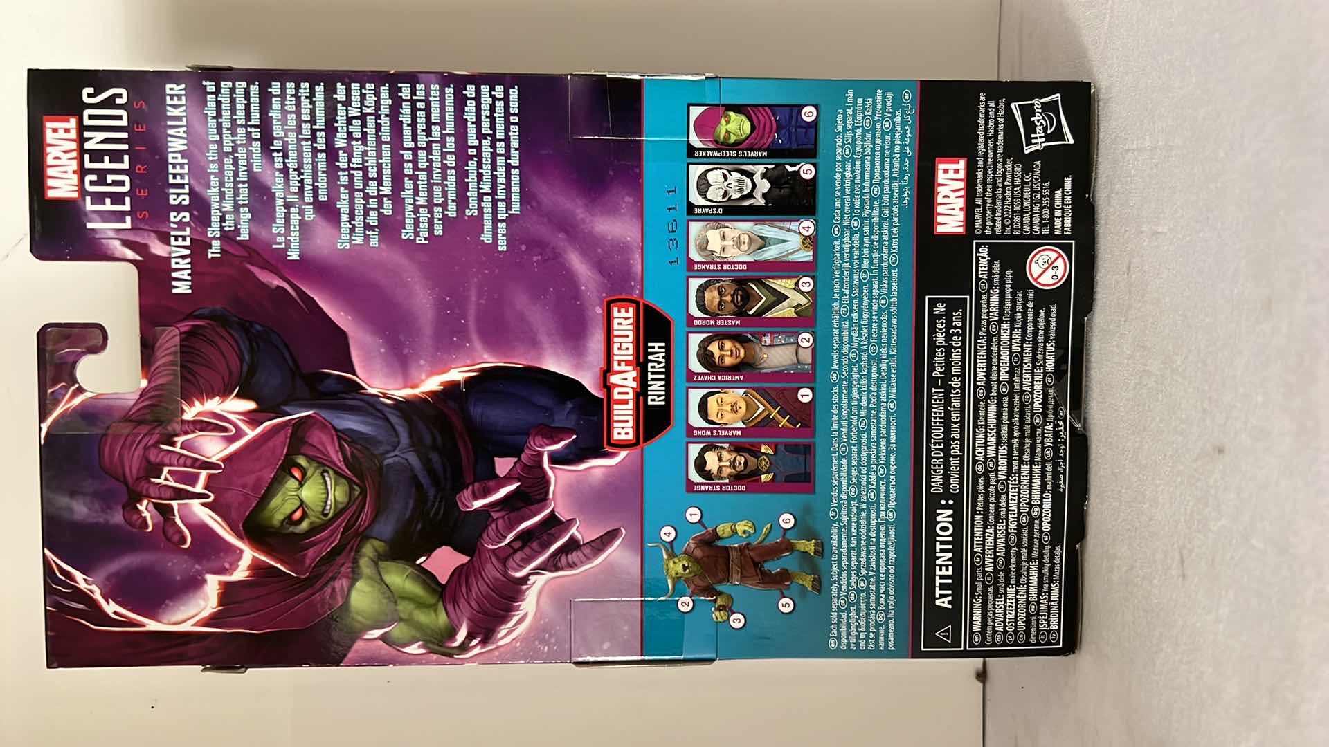 Photo 2 of BRAND NEW HASBRO LEGENDS SERIES “MARVEL’S SLEEPWALKER” BUILD A FIGURE ACTION FIGURE
