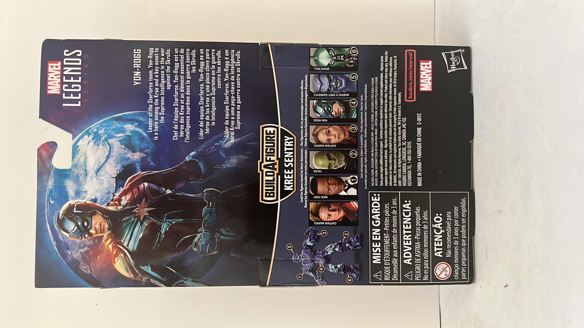 Photo 1 of BRAND NEW HASBRO MARVEL LEGENDS SERIES “YON-ROGG” BUILD A FIGURE ACTION FIGURE
