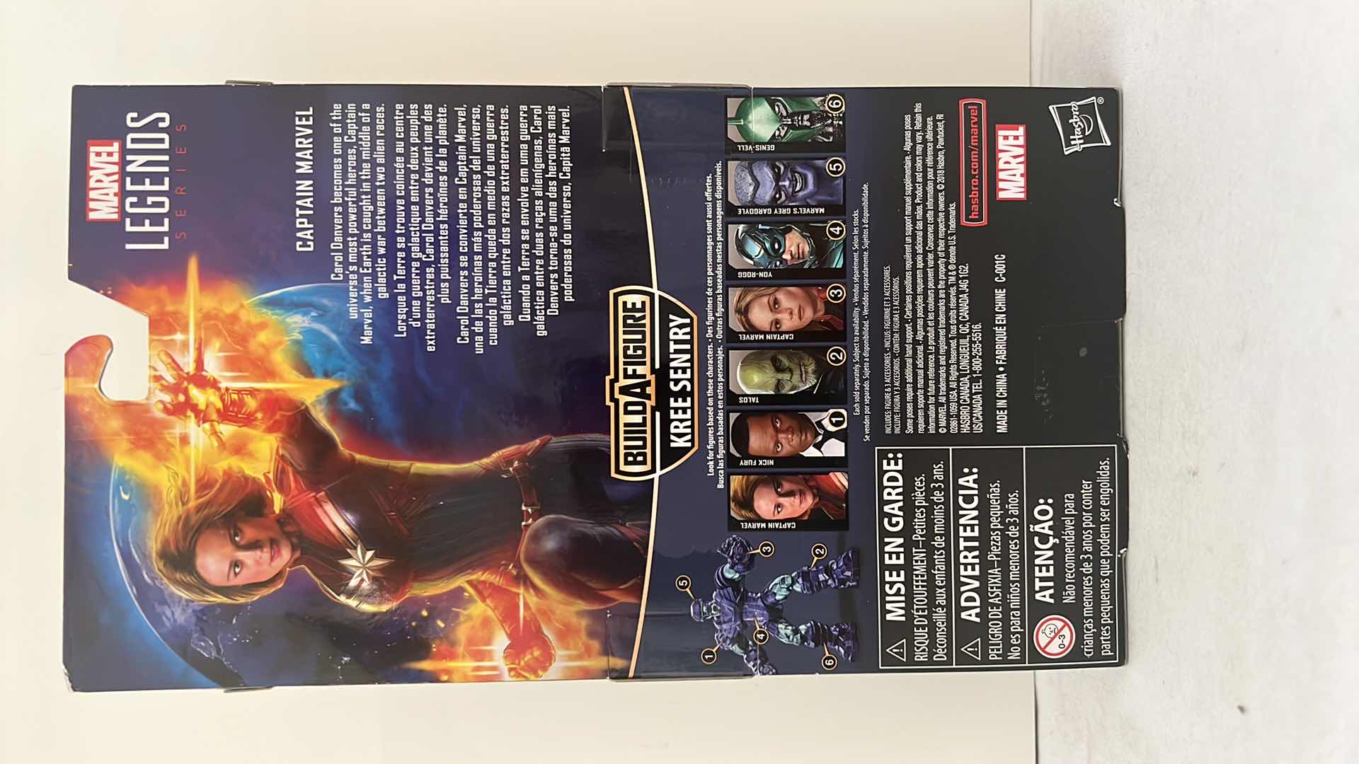 Photo 1 of BRAND NEW HASBRO MARVEL LEGENDS SERIES “CAPTAIN MARVEL” BUILD A FIGURE ACTION FIGURE