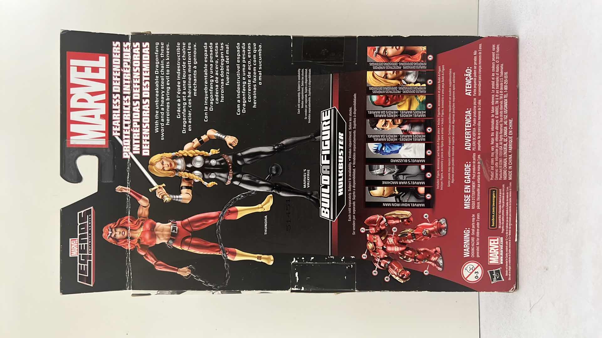 Photo 1 of BRAND NEW HASBRO LEGENDS “HULKBUSTER” BUILD A FIGURE ACTION FIGURE