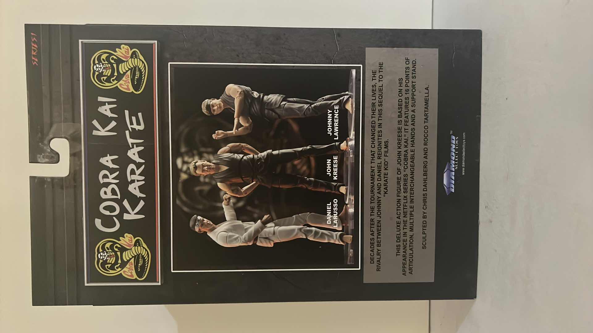 Photo 1 of BRAND NEW COBRA KAI JOHN KREESE ACTION FIGURE