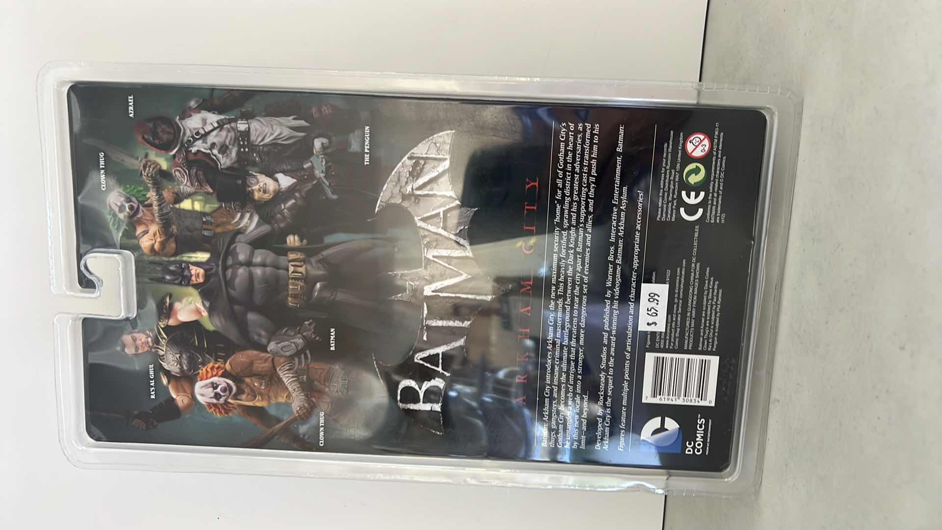 Photo 1 of BRAND NEW DC DIRECT BATMAN ARKHAM CITY “PENGUIN” COLLECTOR ACTION FIGURE $65