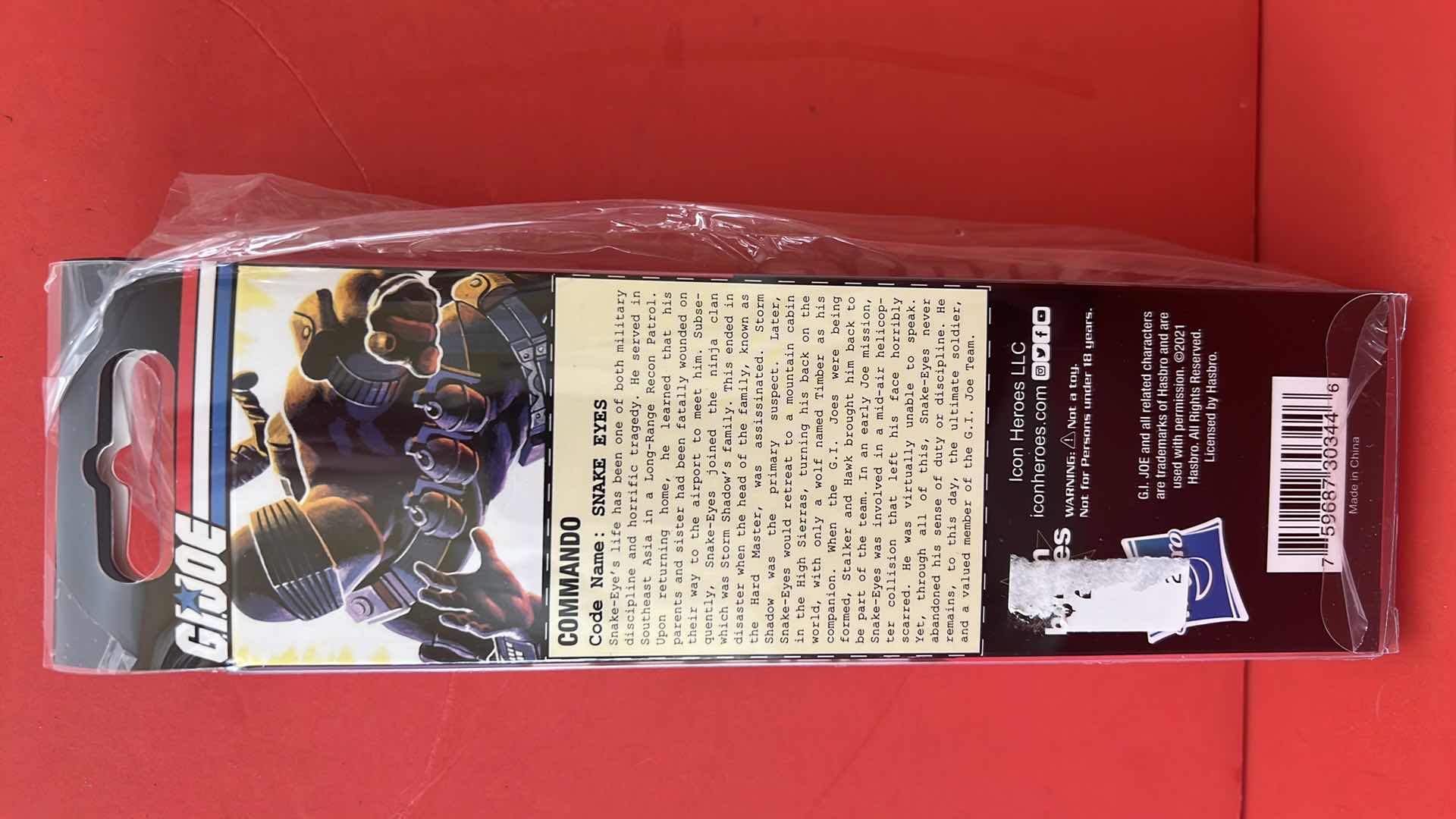 View 2 of BRAND NEW HASBRO G.I. JOE SNAKE EYES SWORD LETTER OPENER $30