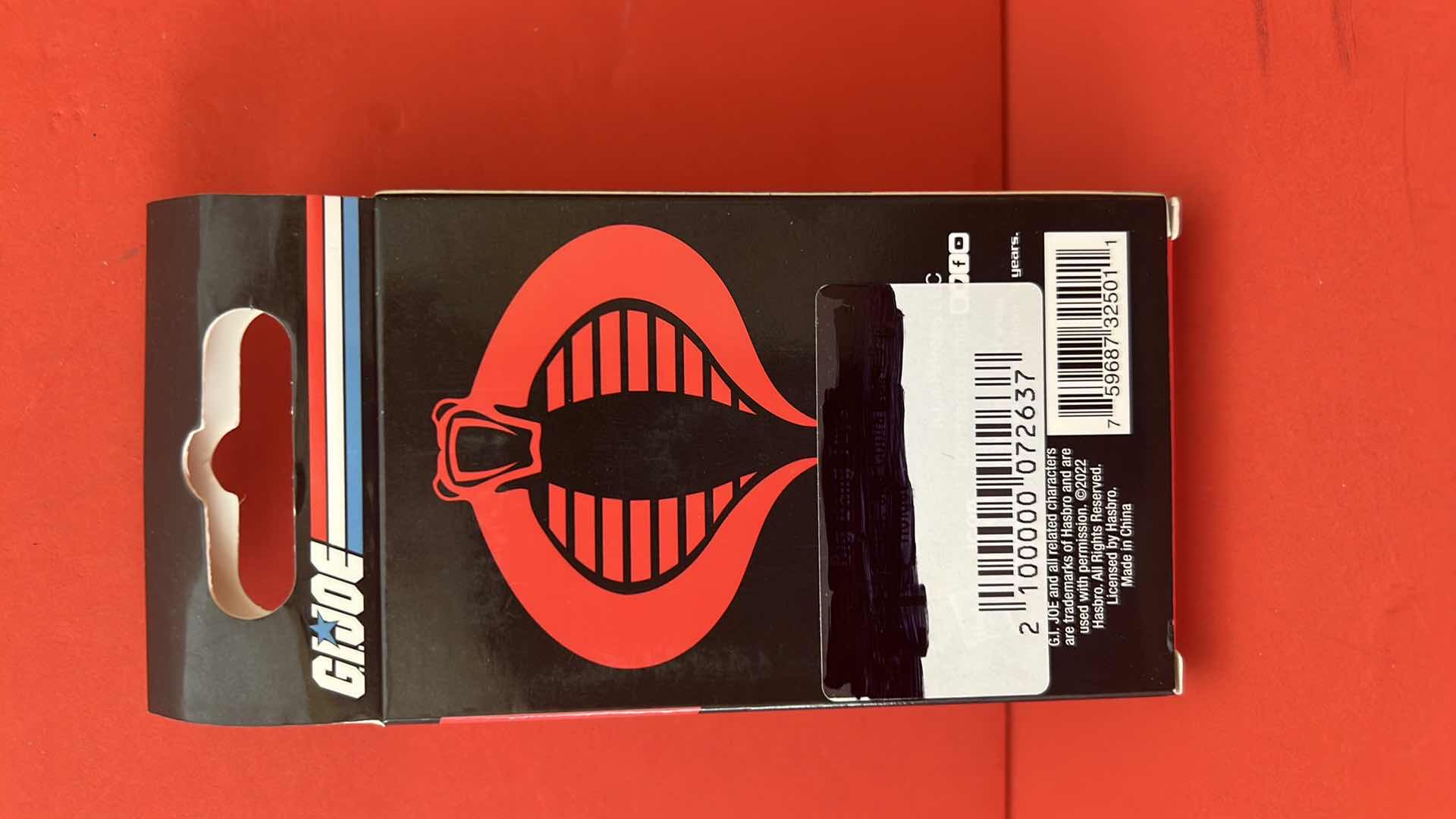 Photo 1 of BRAND NEW G.I. JOE COBRA LOGO CARD HOLDER $22