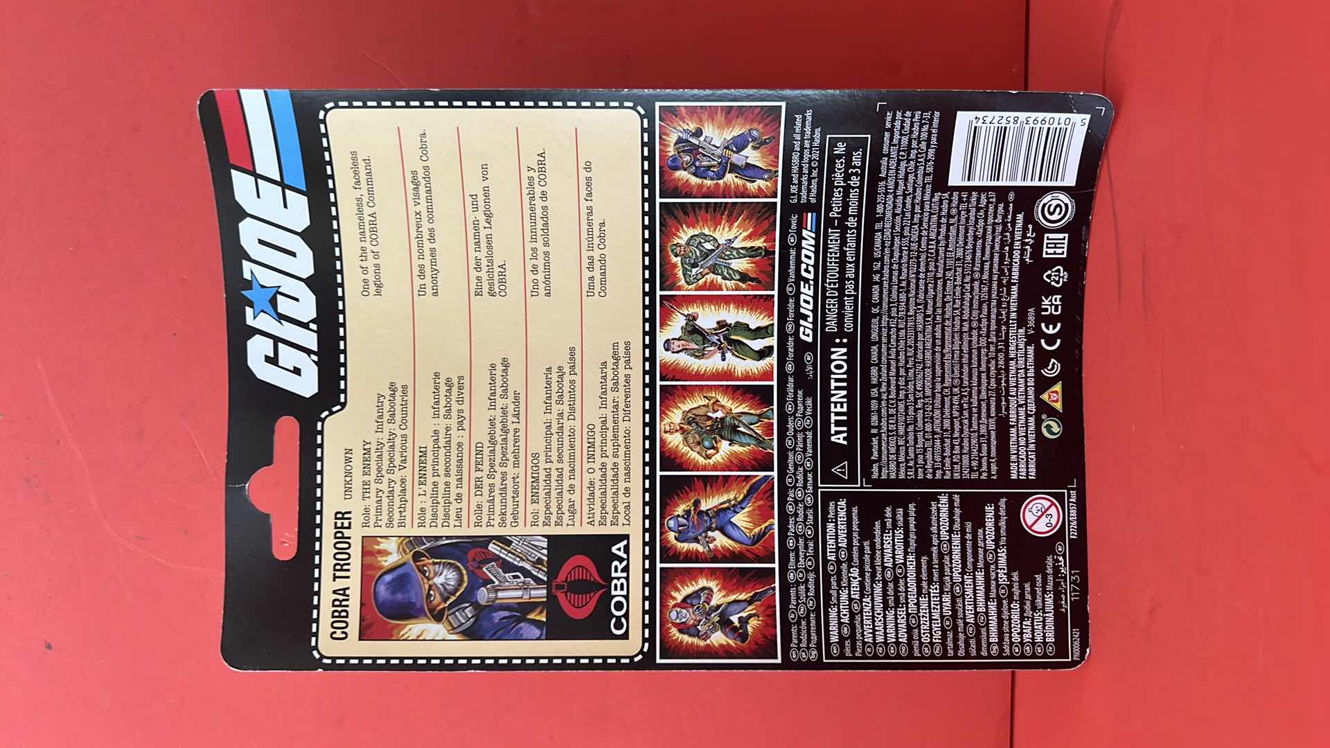 View 2 of BRAND NEW HASBRO G.I. JOE “COBRA TROOPER” ACTION FIGURE