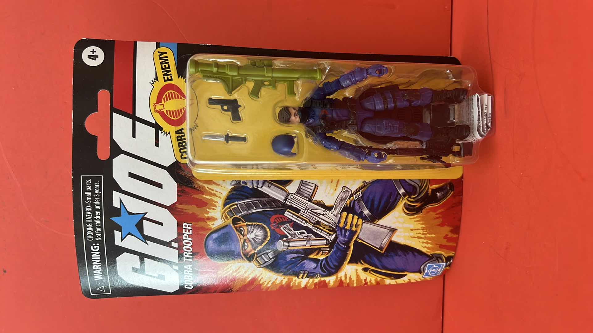 View 1 of BRAND NEW HASBRO G.I. JOE “COBRA TROOPER” ACTION FIGURE