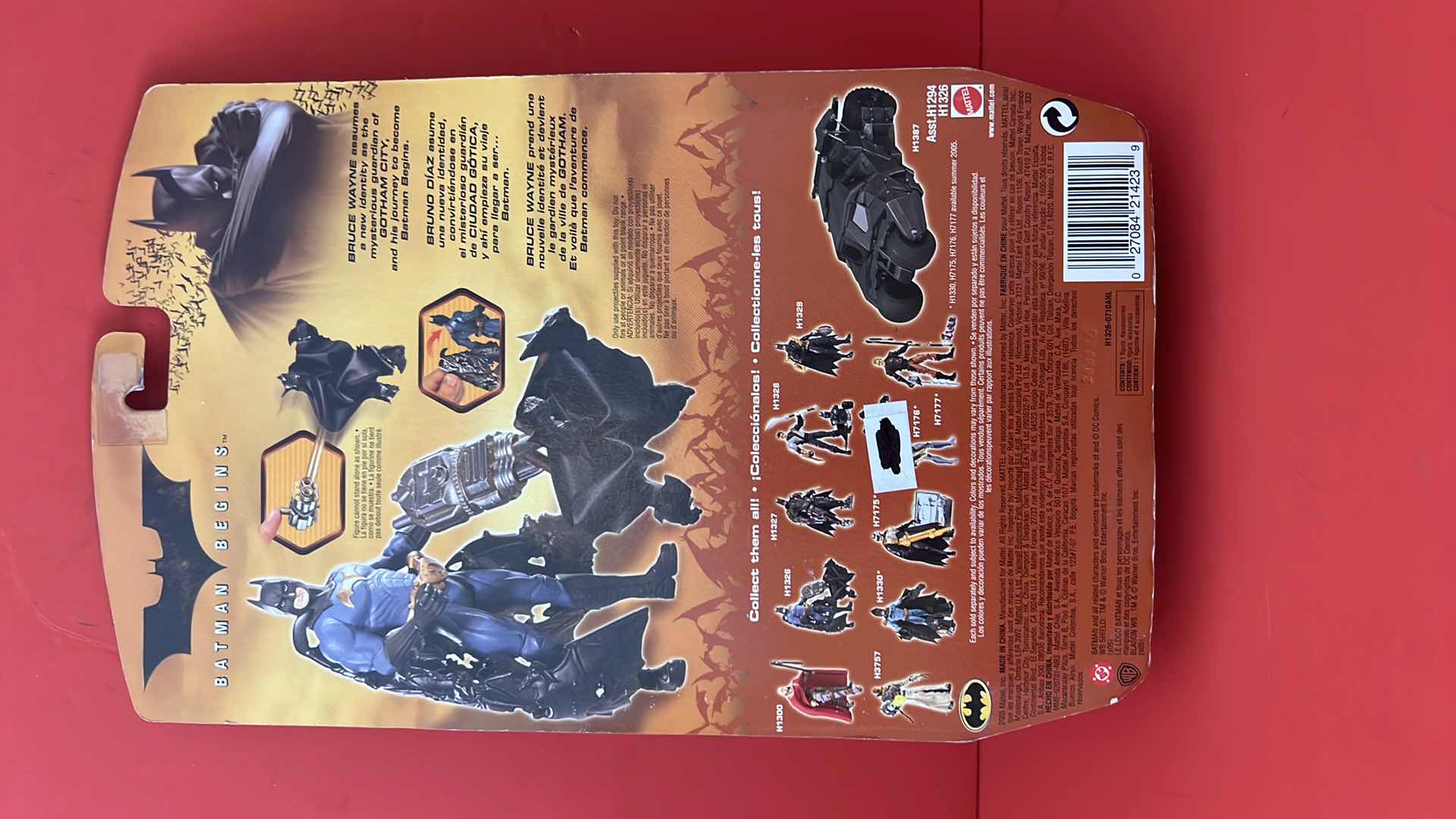 Photo 1 of BRAND NEW MATTEL BATMAN BEGINS “ATTACK NET” ACTION FIGURE