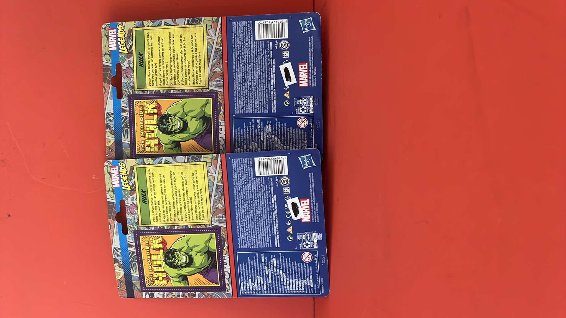 Photo 1 of 2-BRAND NEW KENNER MARVEL THE INCREDIBLE HULK ACTION FIGURES