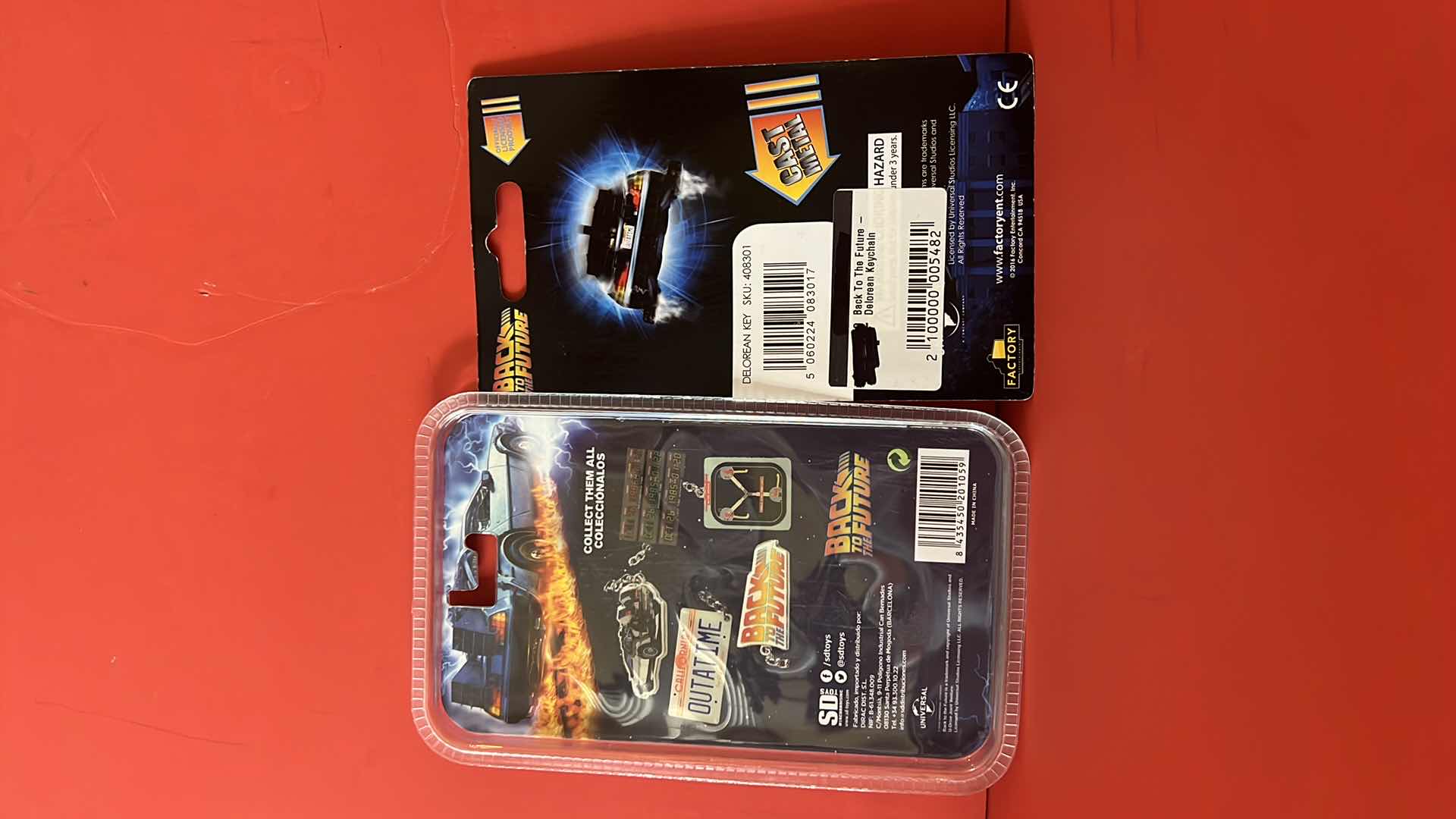 Photo 1 of 2-BRAND NEW BACK TO THE FUTURE KEYCHAINS  $25