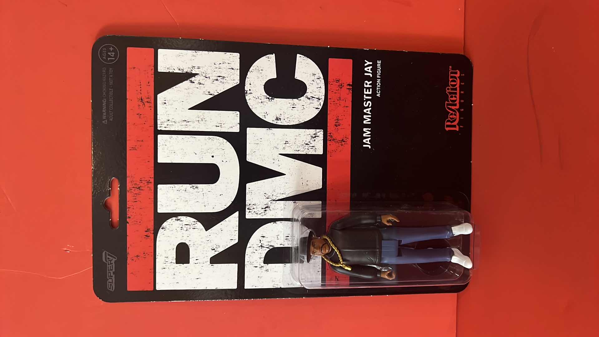 Photo 1 of BRAND NEW SUPER7 RUN DMC “JAM MASTER JAY” ACTION FIGURE