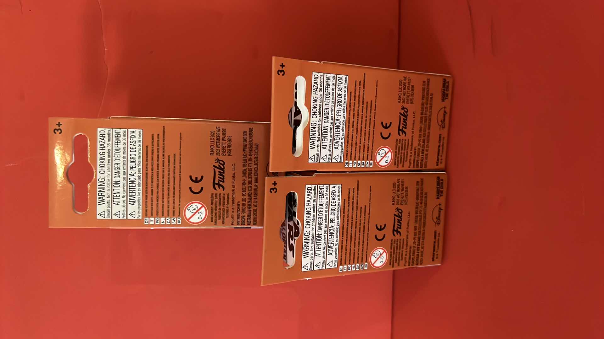 Photo 1 of 3-BRAND NEW FUNKO “STAR WARS” VINYL FIGURE KEYCHAIN