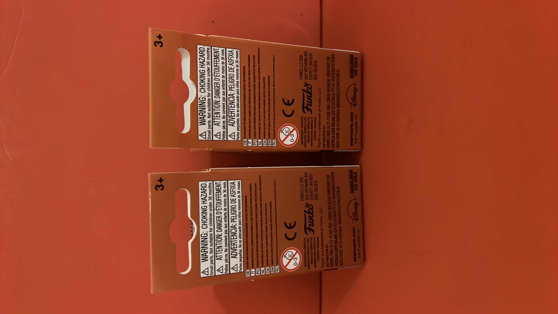 Photo 1 of 2-BRAND NEW FUNKO “STAR WARS” VINYL FIGURE KEYCHAIN