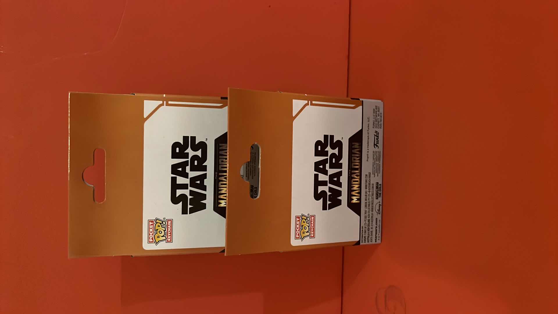 Photo 1 of 2-BRAND NEW FUNKO “STAR WARS” VINYL FIGURE KEYCHAIN