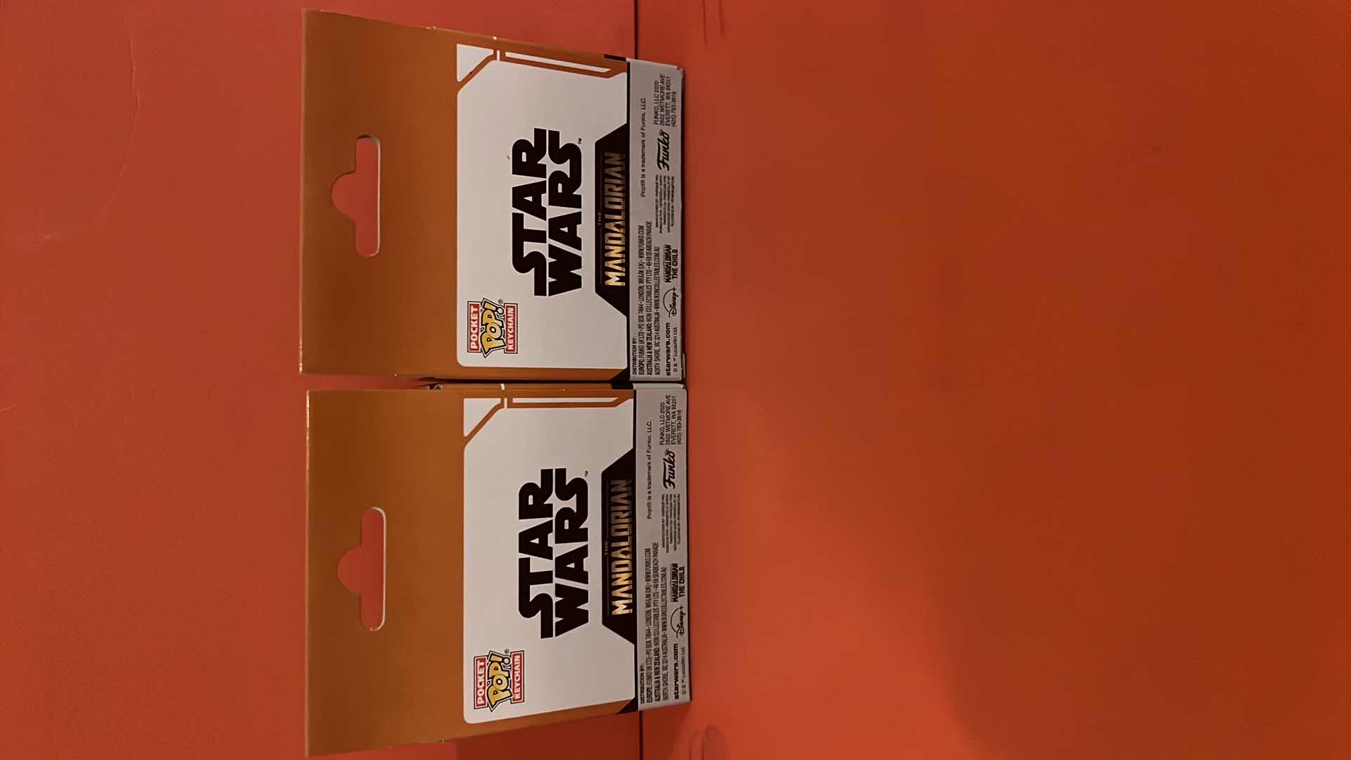 Photo 1 of 2-BRAND NEW FUNKO “STAR WARS” VINYL FIGURE KEYCHAIN