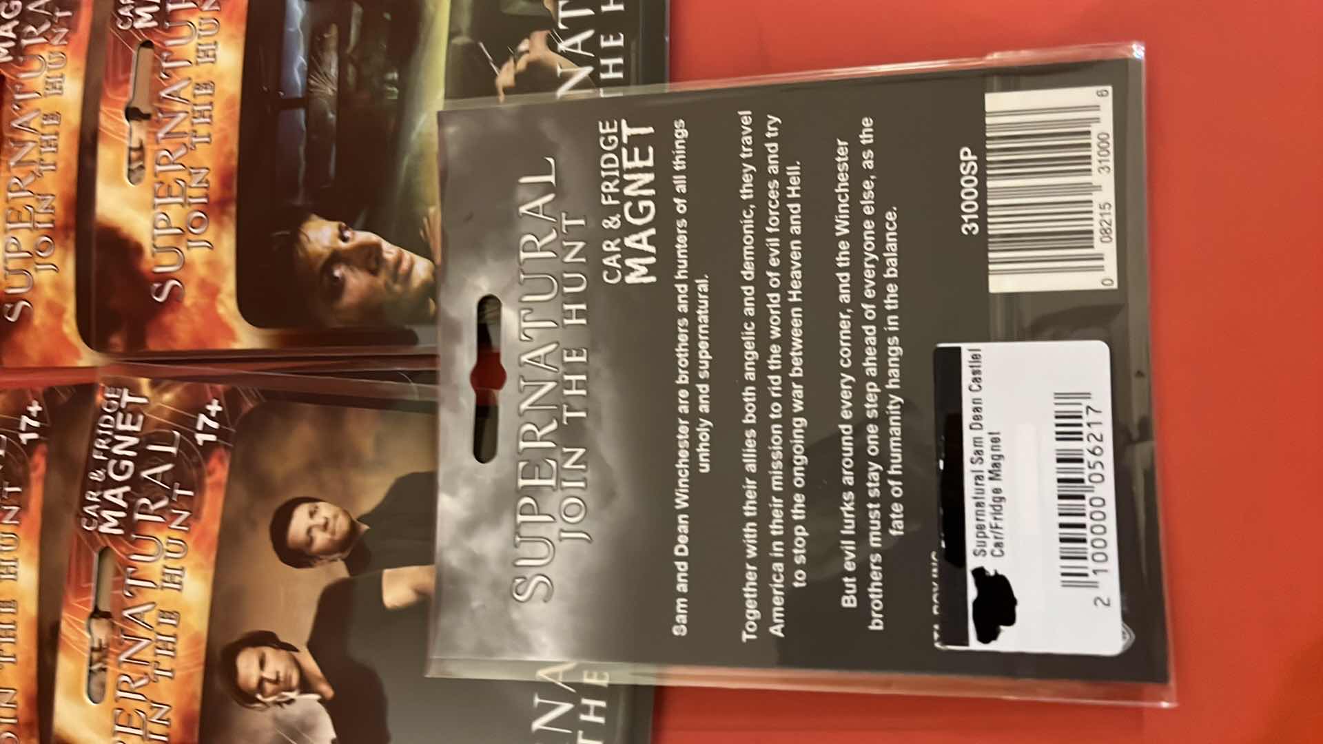 Photo 1 of 5-SUPERNATURAL JOIN THE HUNT CAR & FRIDGE MAGNETS