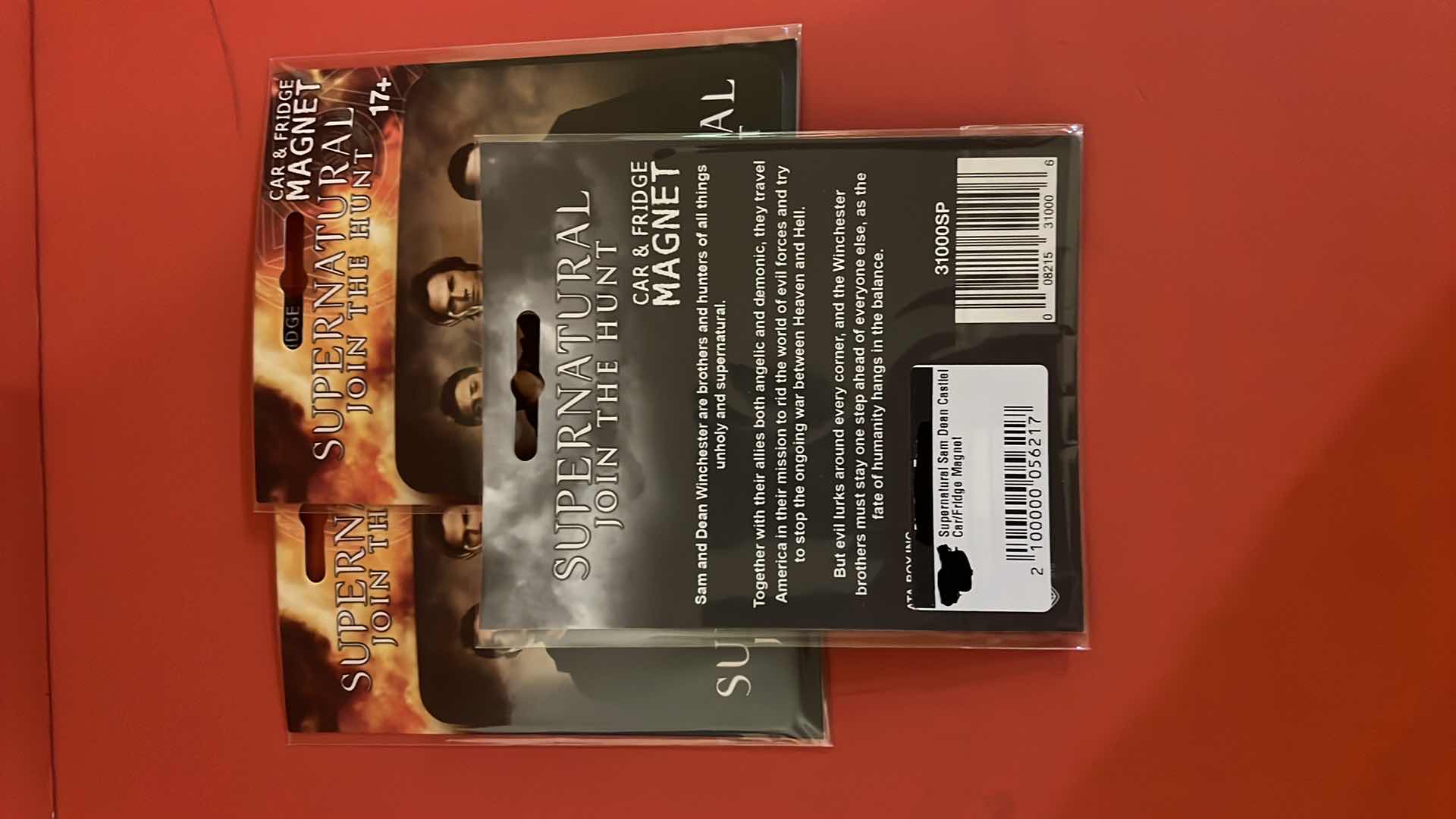 Photo 1 of 3-SUPERNATURAL JOIN THE HUNT CAR & FRIDGE MAGNETS