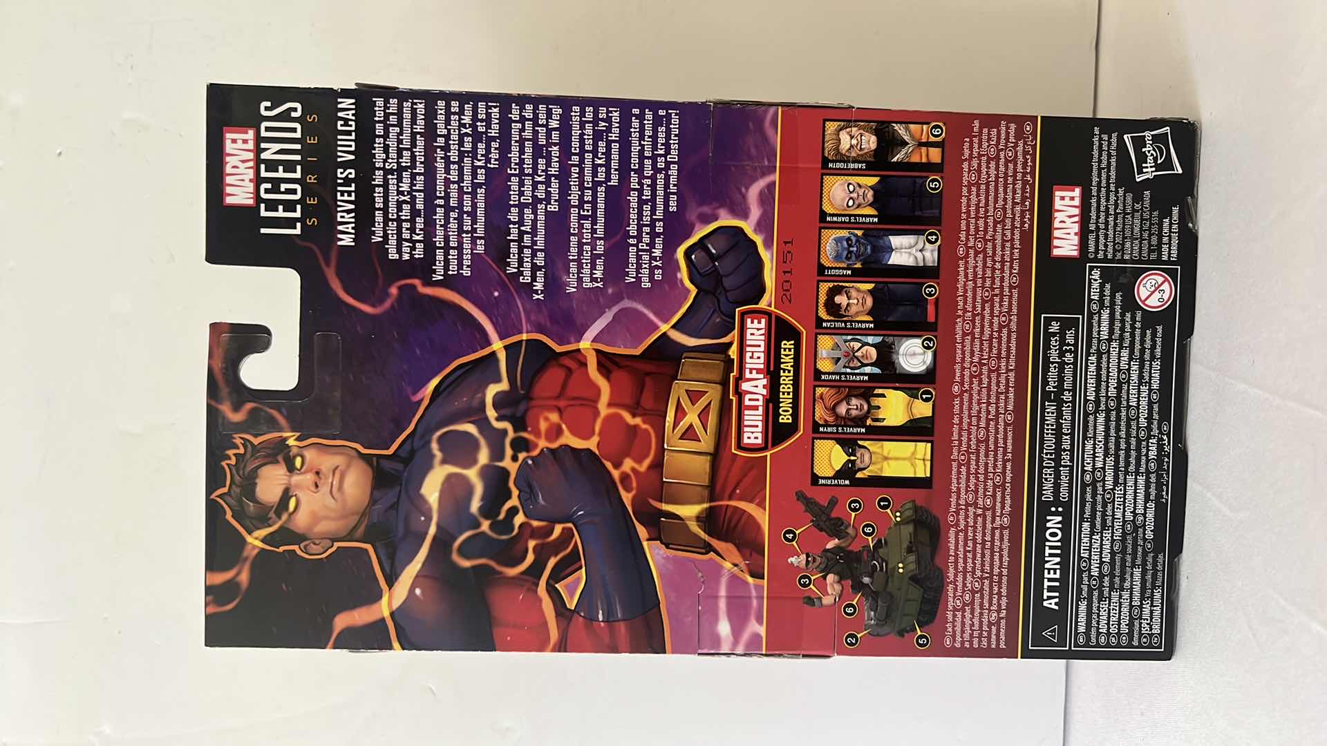 Photo 1 of BRAND NEW MARVEL X-MEN “MARVEL’S VULCAN” ACTION FIGURE $28