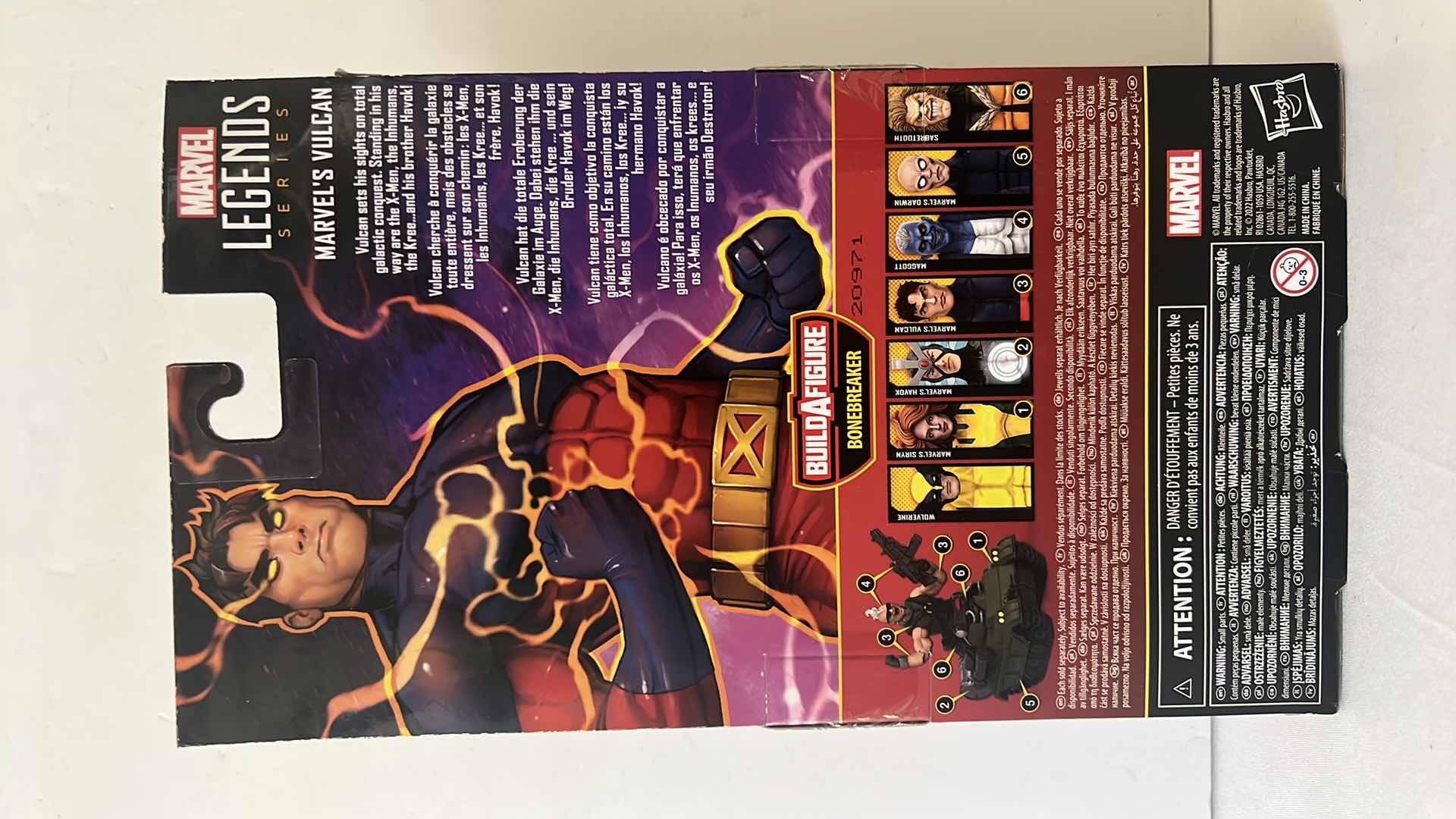 Photo 1 of BRAND NEW MARVEL X-MEN “MARVEL’S VULCAN” ACTION FIGURE $29