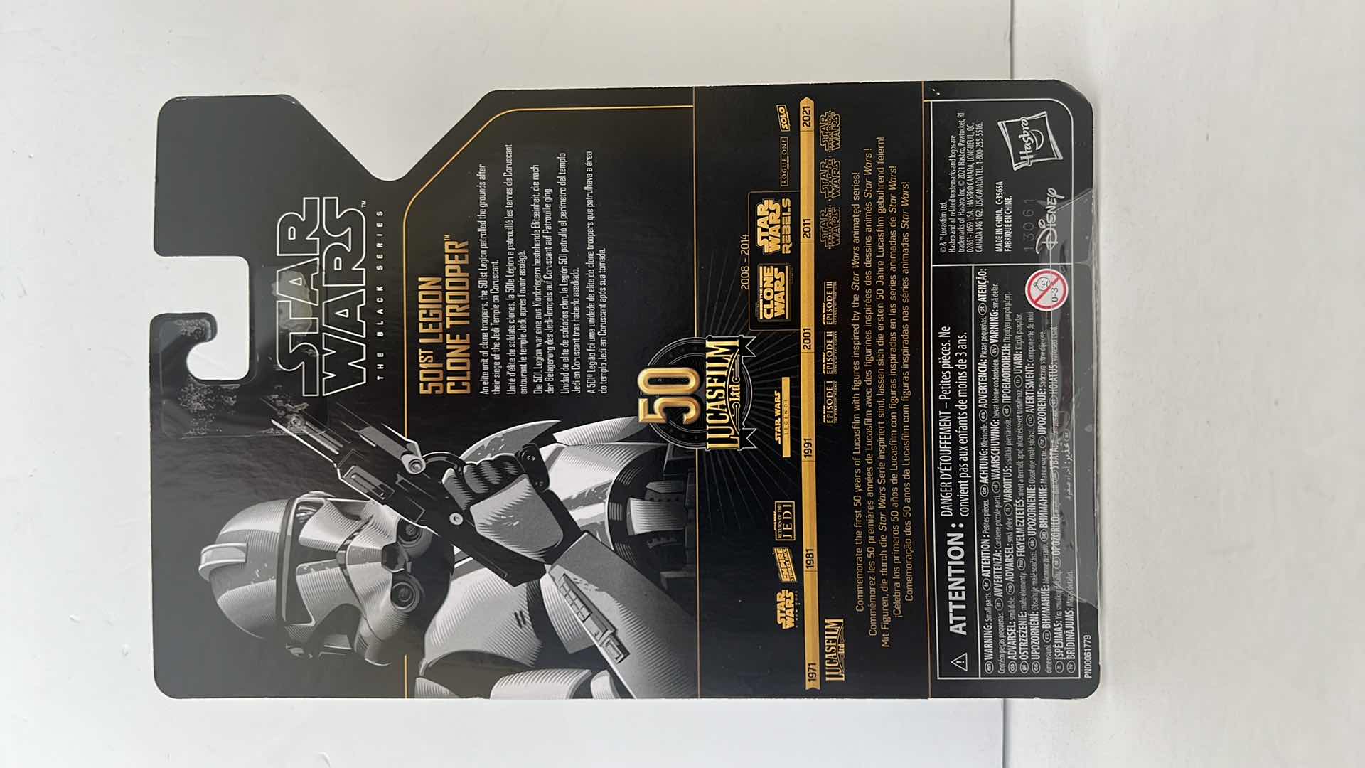 Photo 1 of BRAND NEW STAR WARS THE BLACK SERIES “501ST LEGION CLONE TROOPER” ACTION FIGURE $29