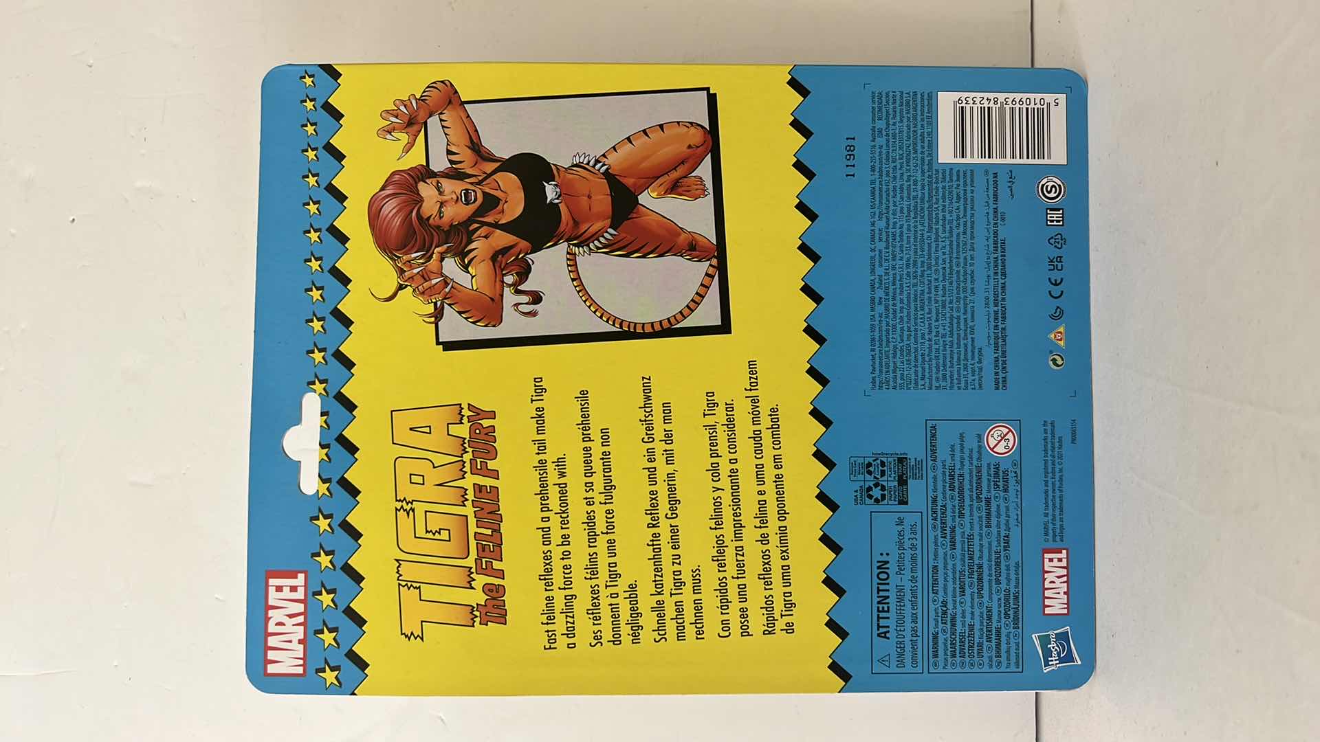 Photo 1 of BRAND NEW HASBRO MARVEL “TIGRA THE FELINE FURY” ACTION FIGURE