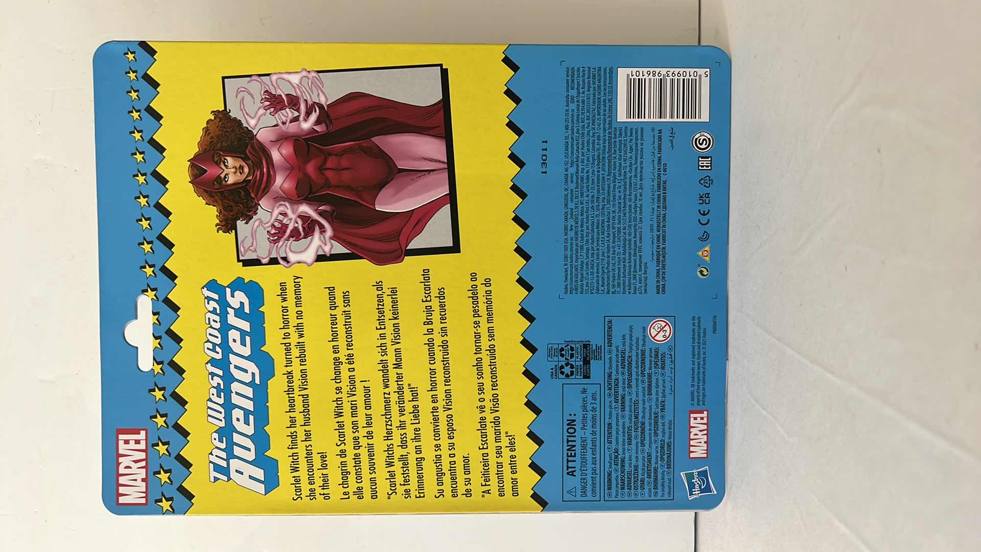 Photo 1 of BRAND NEW HASBRO MARVEL “SCARLET WITCH” ACTION FIGURE $28