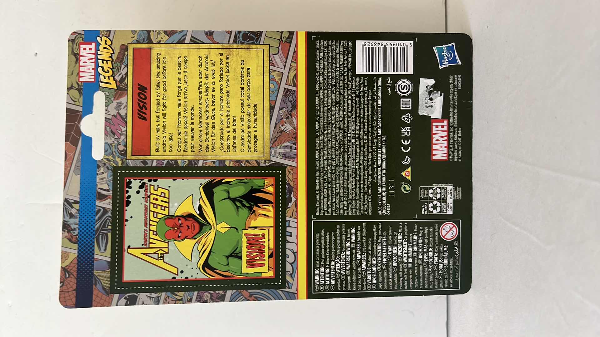 Photo 1 of BRAND NEW KENNER MARVEL LEGENDS “VISION” ACTION FIGURE