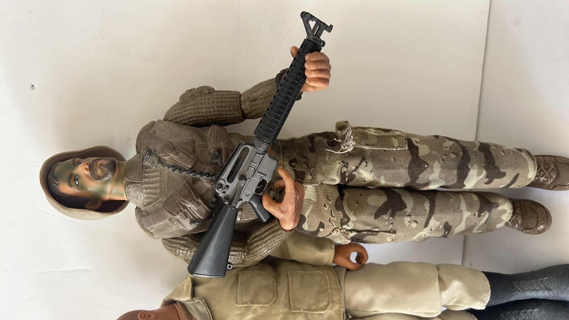 Photo 1 of 3-12” BENDABLE MILITARY MEN ACTION FIGURES