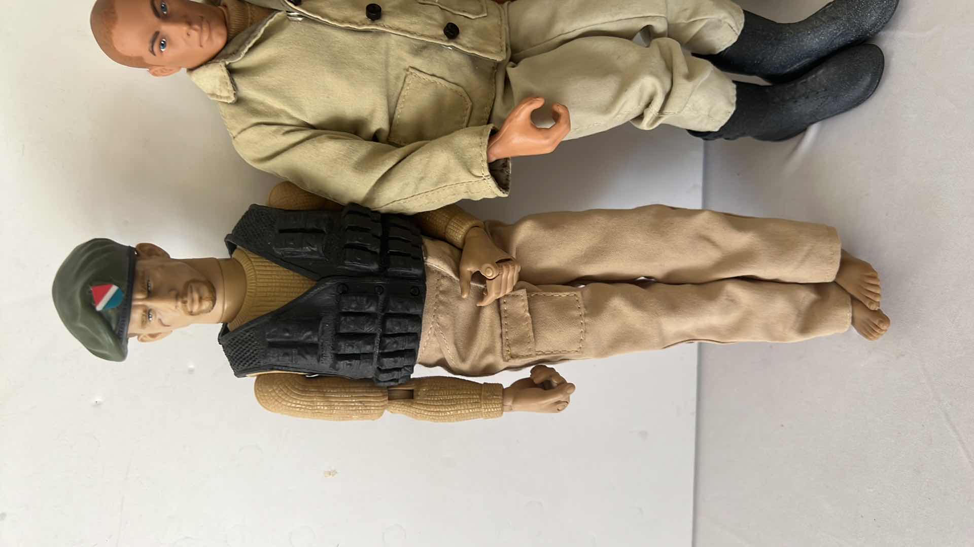 Photo 1 of 3-12” BENDABLE MILITARY MEN ACTION FIGURES