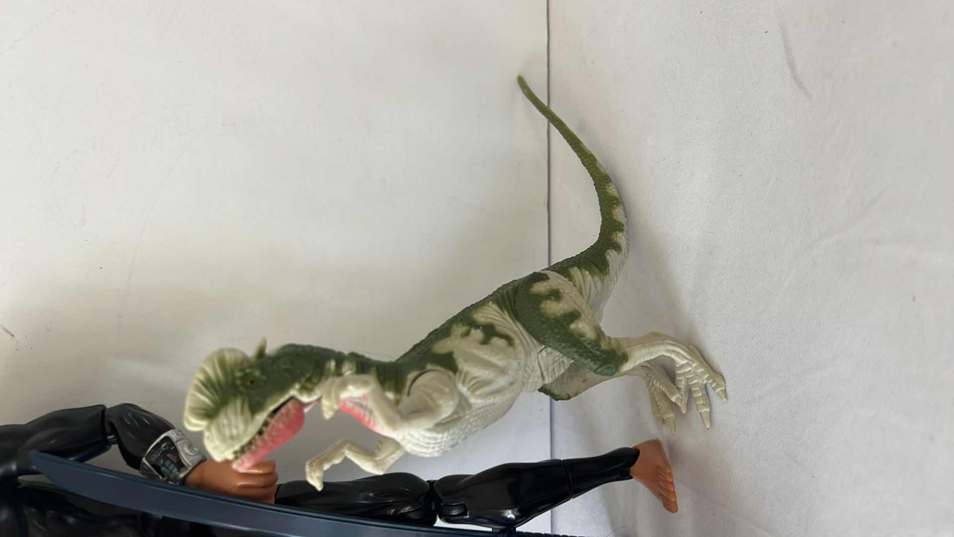 Photo 1 of 12” ACTION FIGURE, 2-PREHISTORIC ANIMAL FIGURES